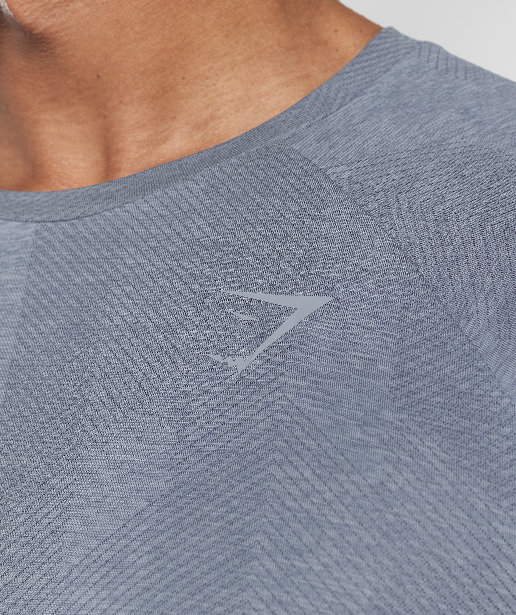 Apex T-Shirt in Evening Blue/Drift Grey