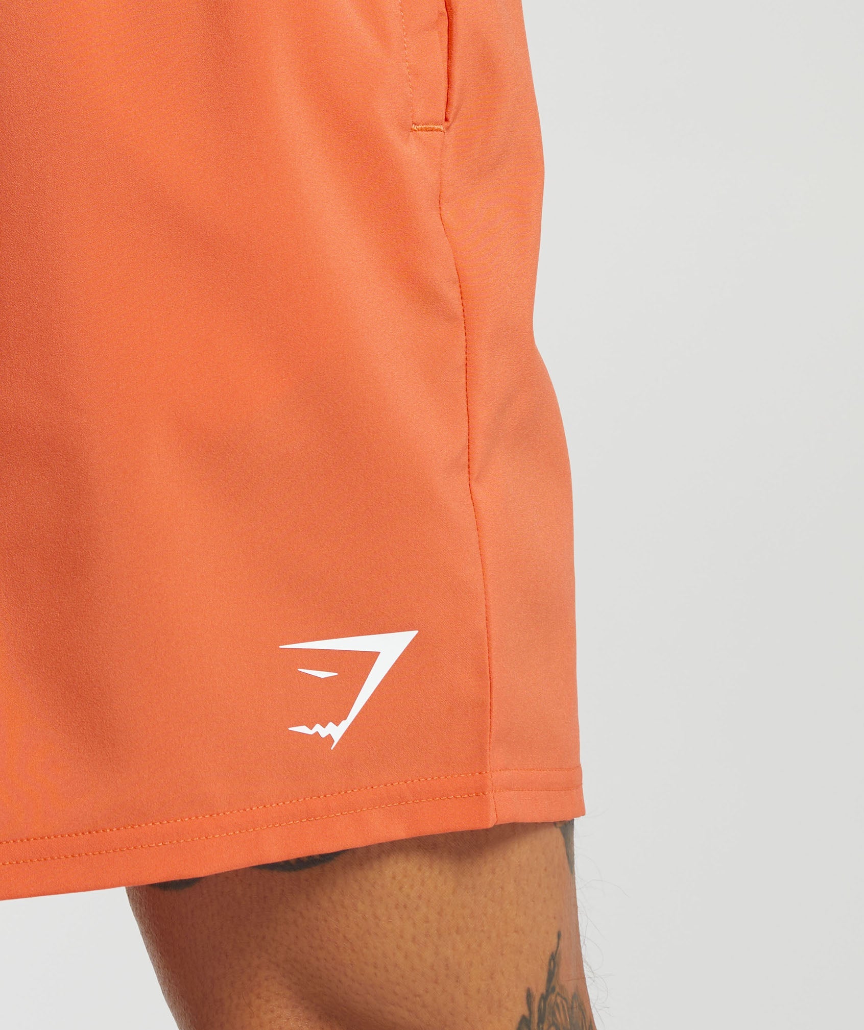 Arrival 7" Shorts in Ignite Orange - view 5