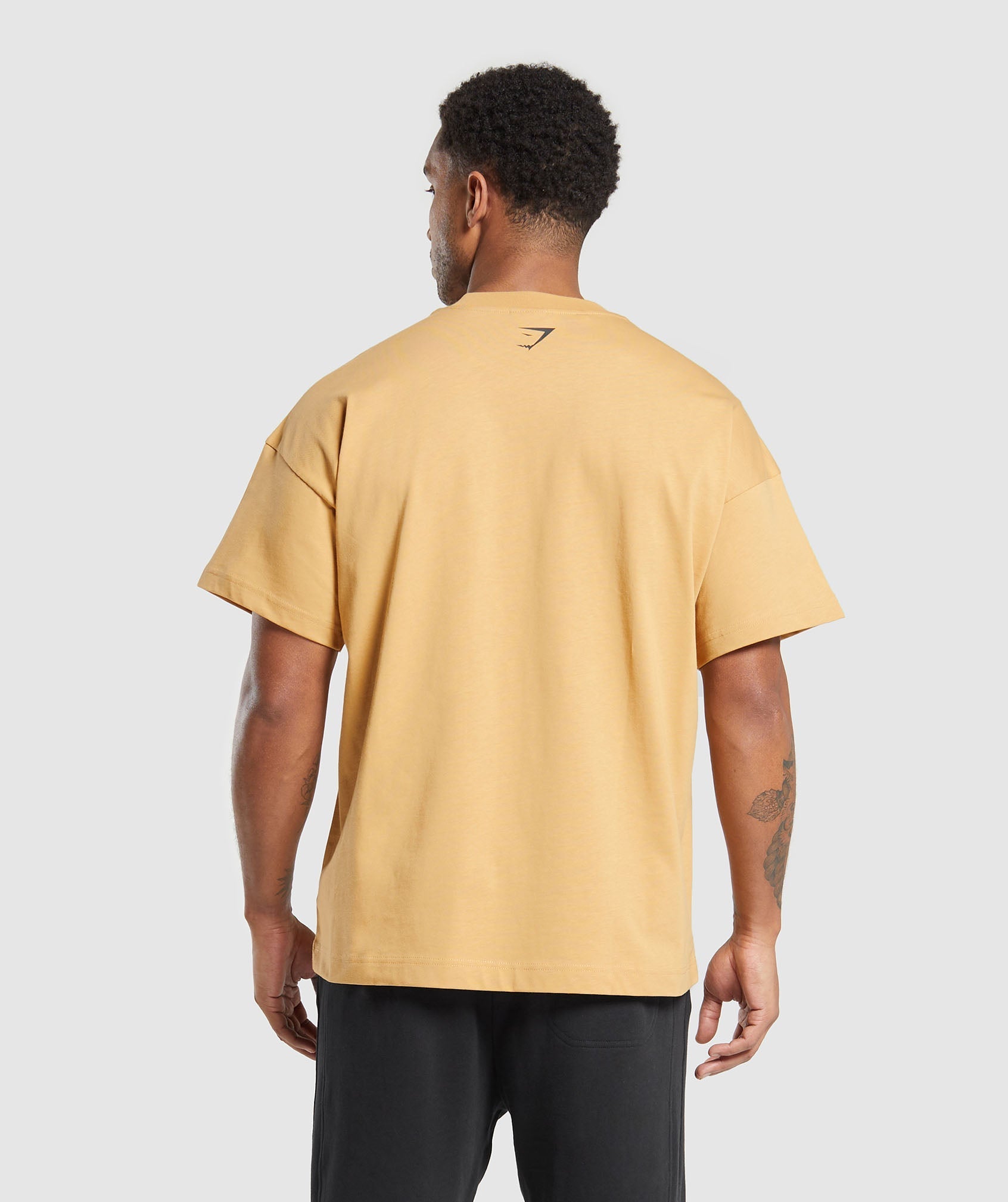 Built in the UK T-Shirt in Rustic Yellow - view 2