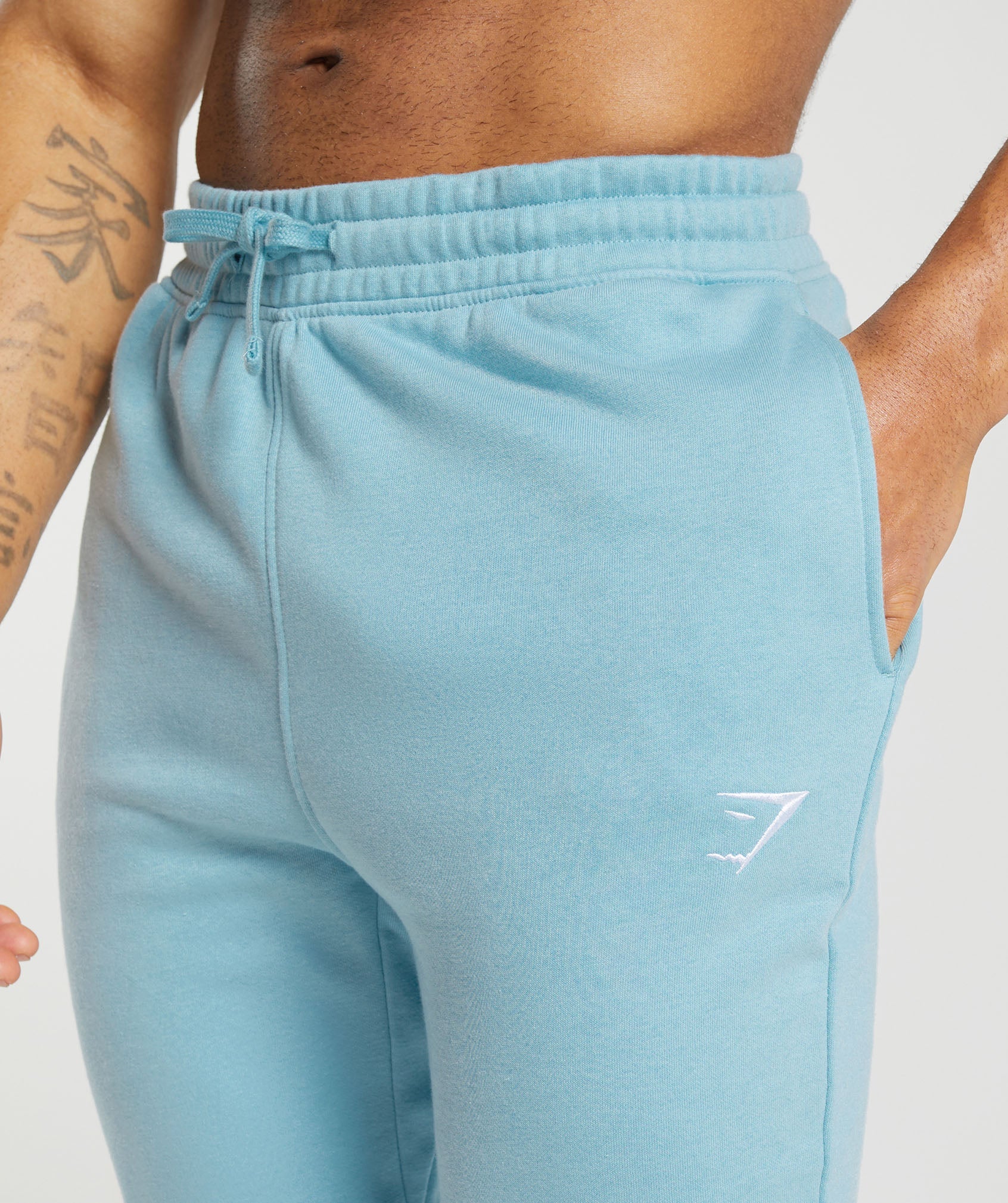 Crest Joggers in Iceberg Blue