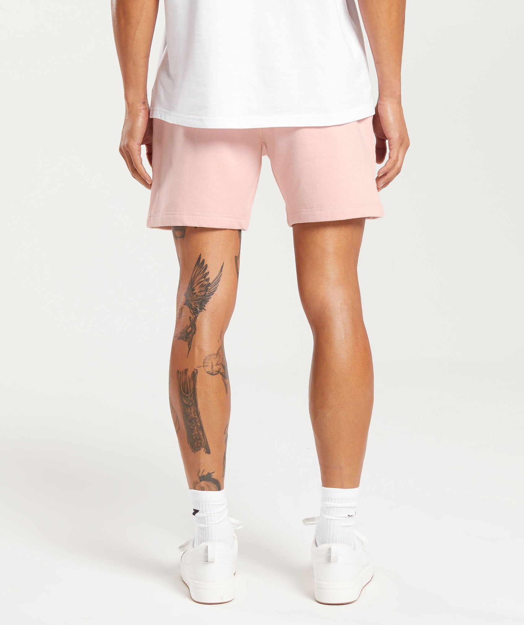 Crest Shorts in Misty Pink