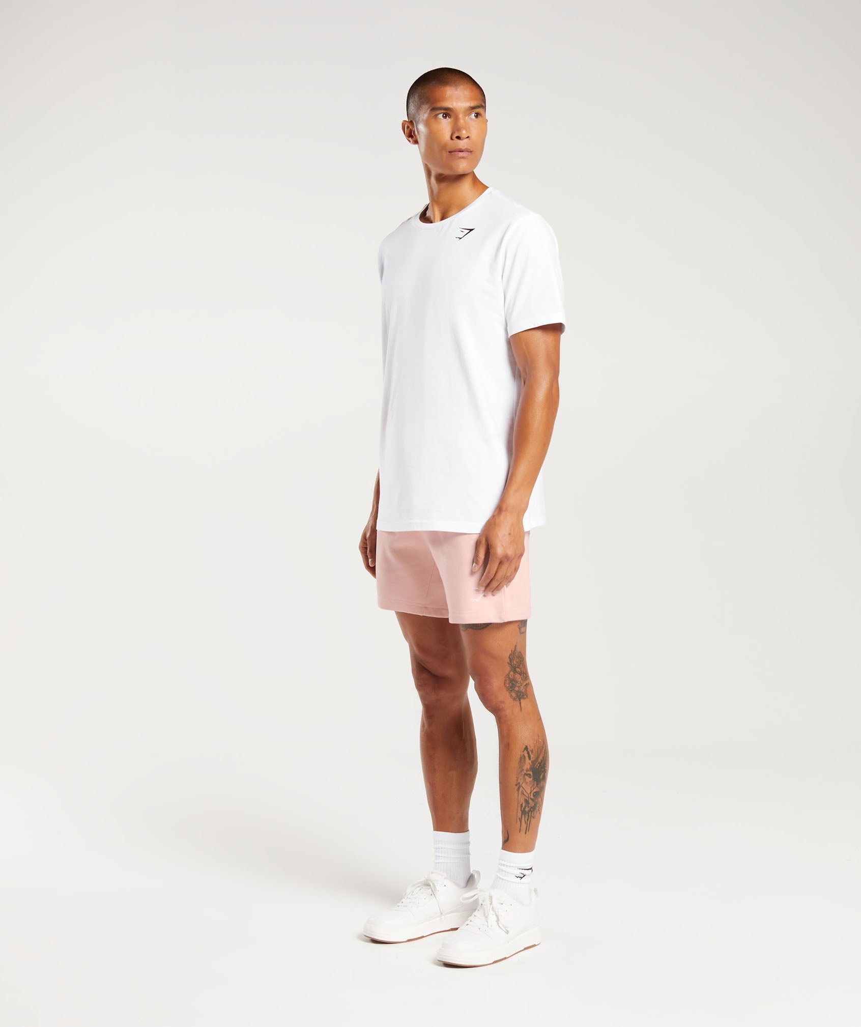 Crest Shorts in Misty Pink