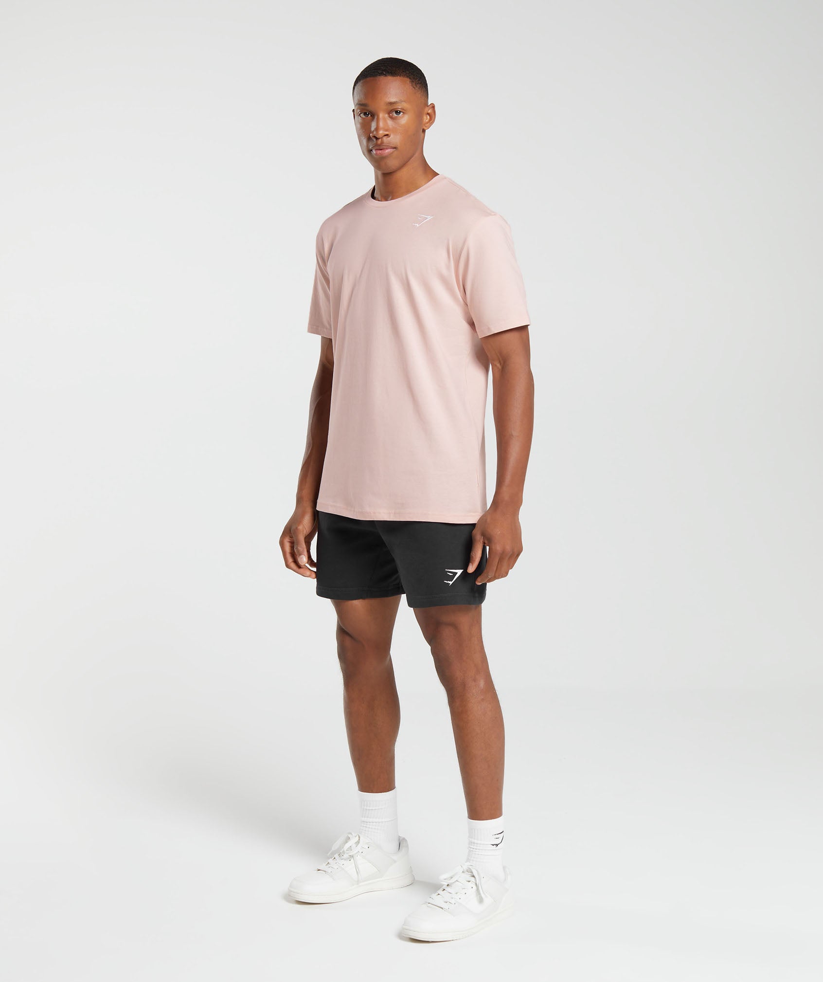 Crest T-Shirt in Misty Pink - view 4