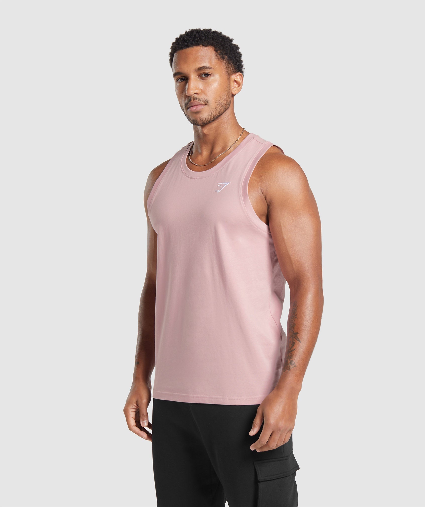 Crest Tank in Light Pink - view 3