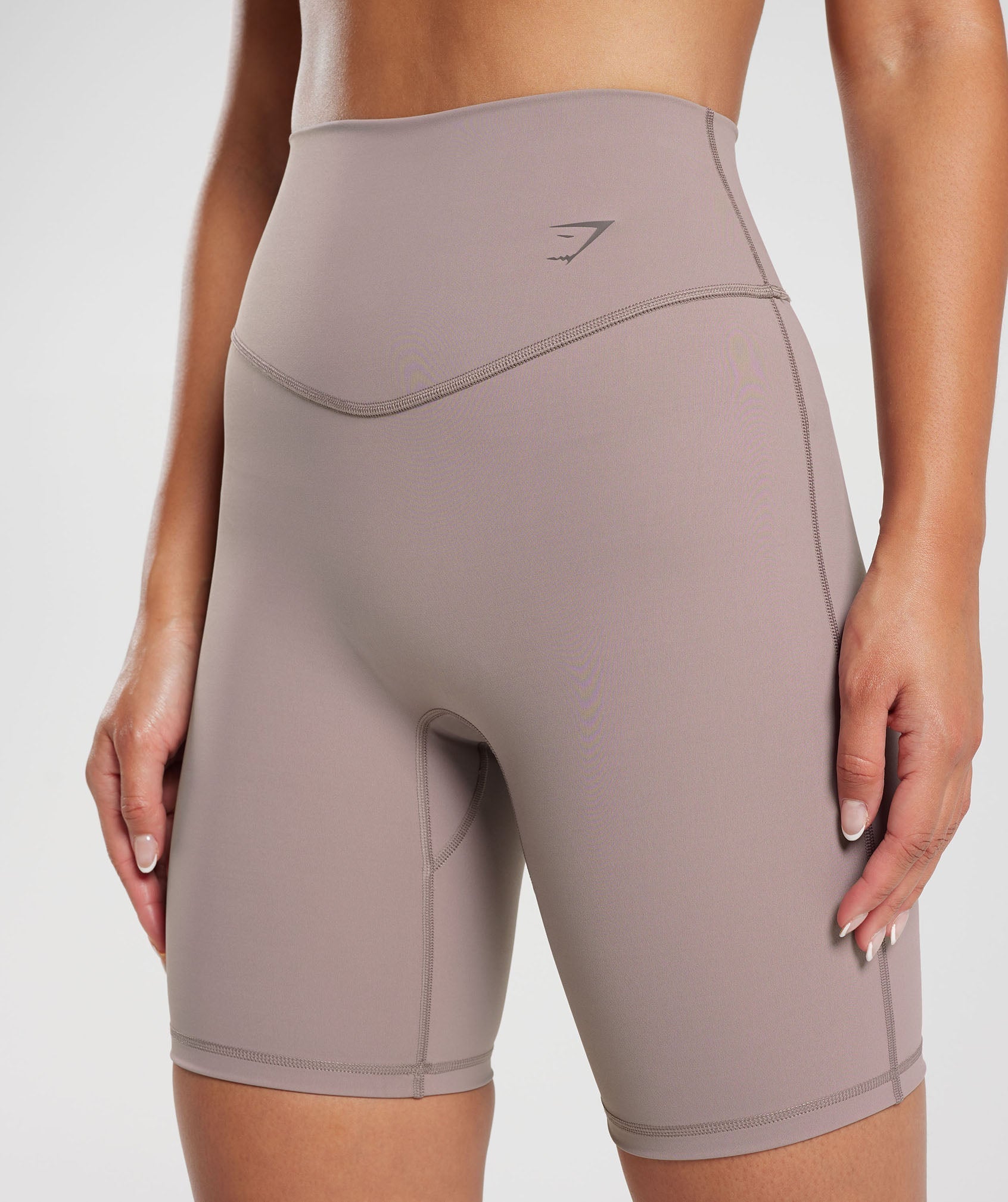 Elevate Cycling Shorts in Washed Mauve - view 5