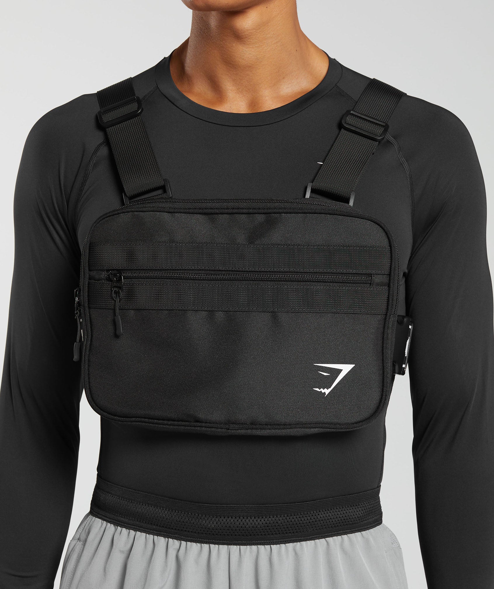 Chest Rig in Black - view 1