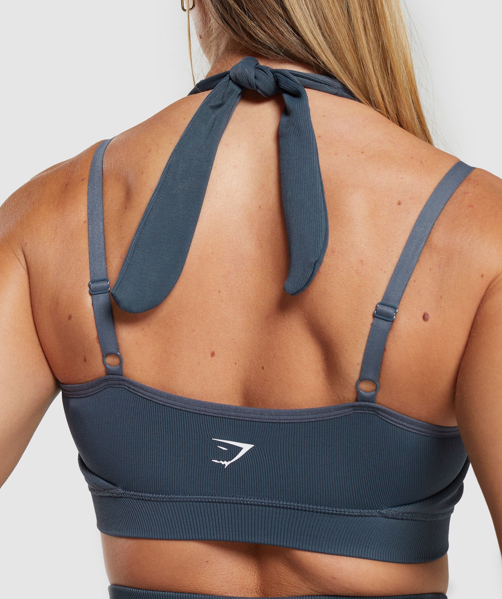 Gains Seamless Bralette in Titanium Blue - view 6