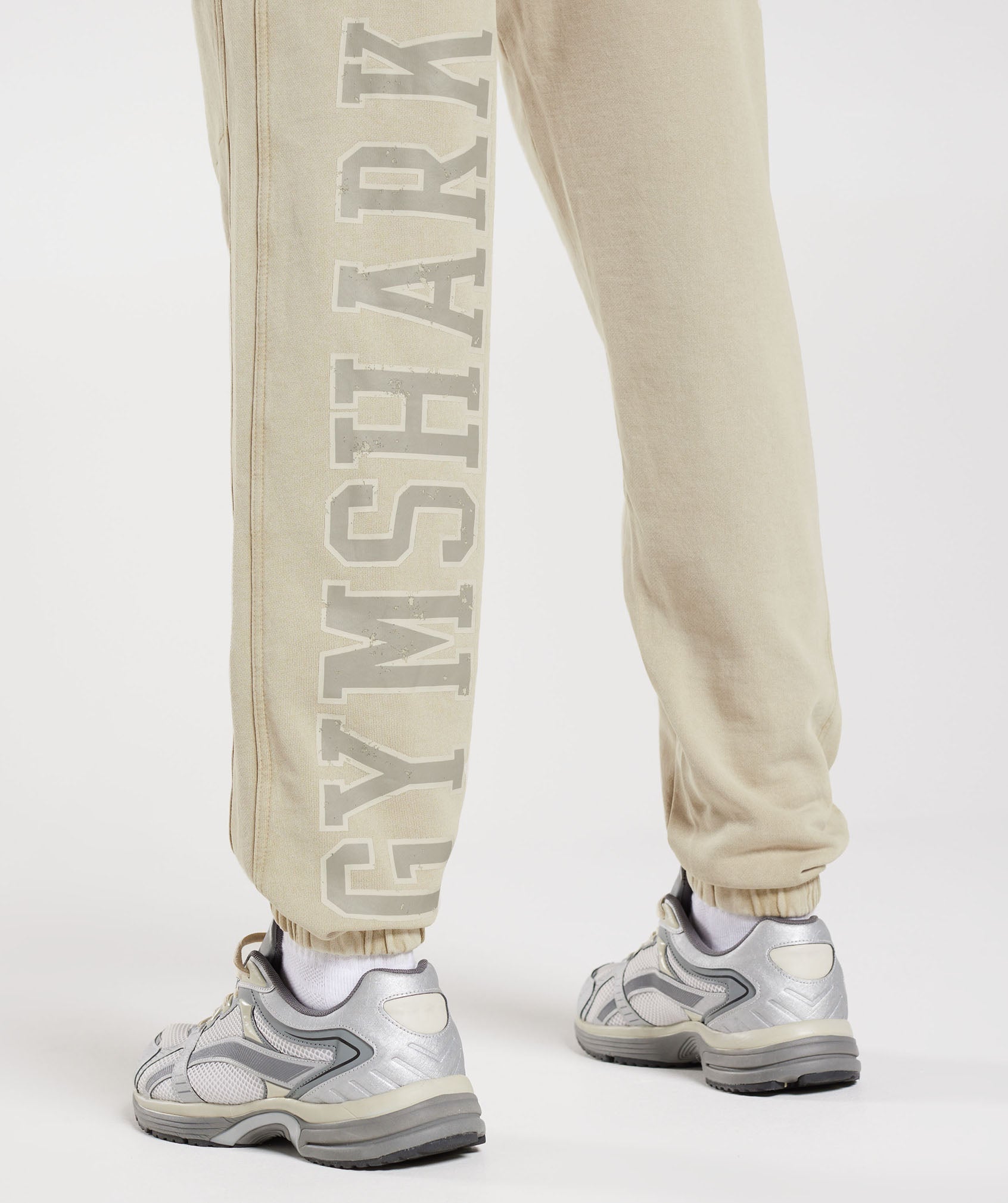 Collegiate Joggers in Pebble Grey/Acid Wash - view 6