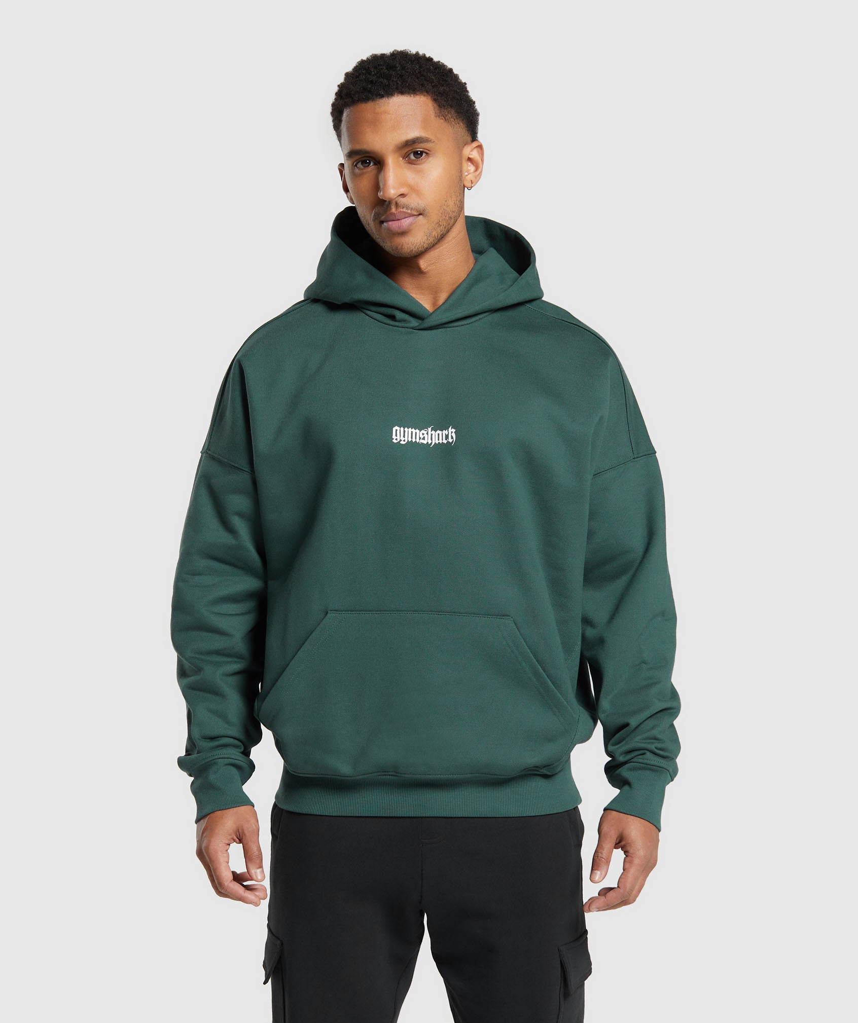 Prayer Hands Hoodie in Fog Green - view 2