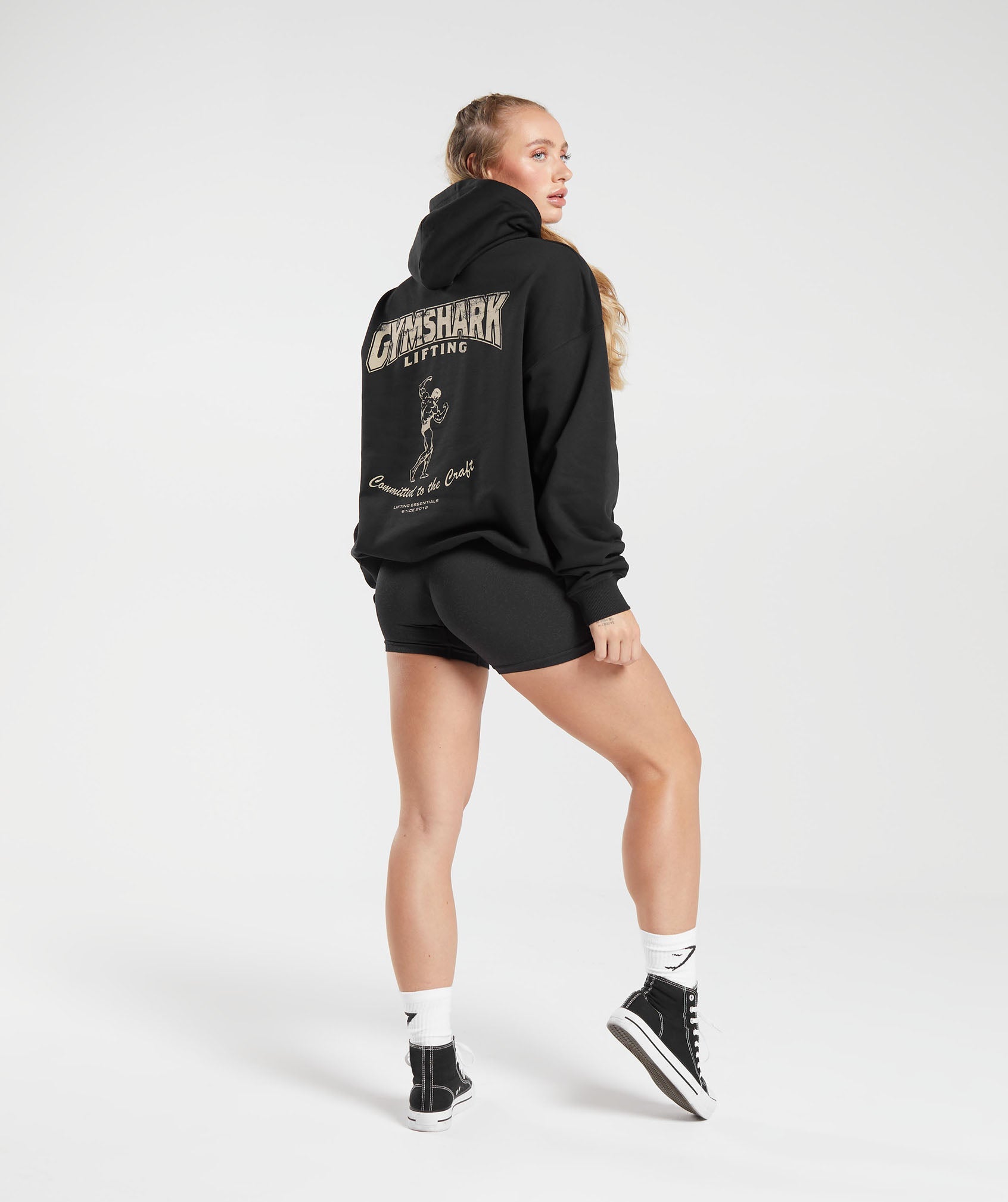 Committed To The Craft Hoodie in Black - view 4