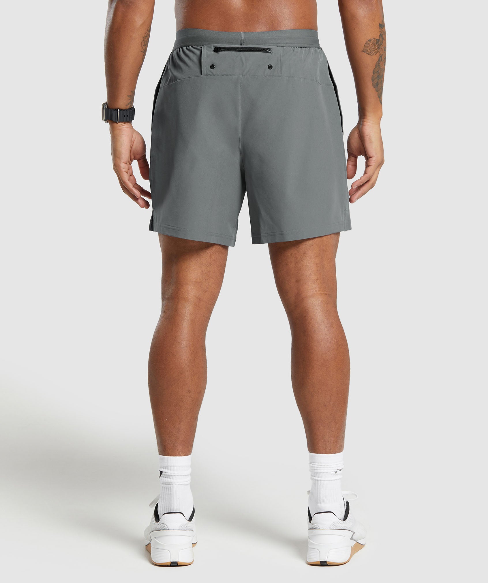 Land to Water 6" Shorts in Pitch Grey - view 2