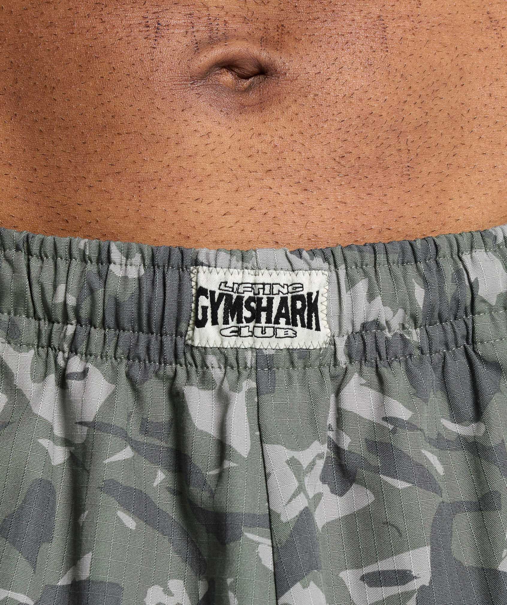 Printed Pumper Pants in Unit Green - view 6