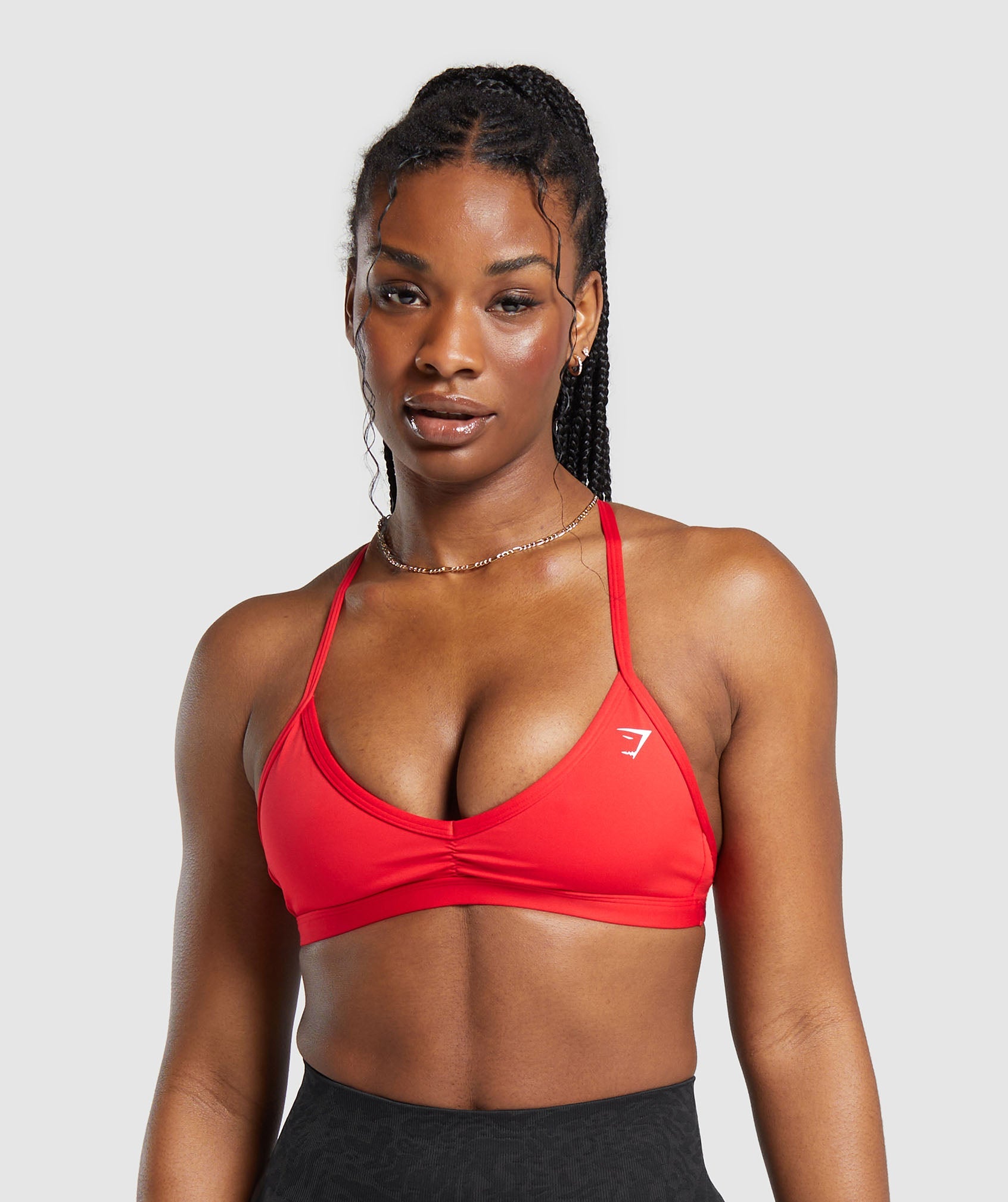 Minimal Sports Bra in Jamz Red