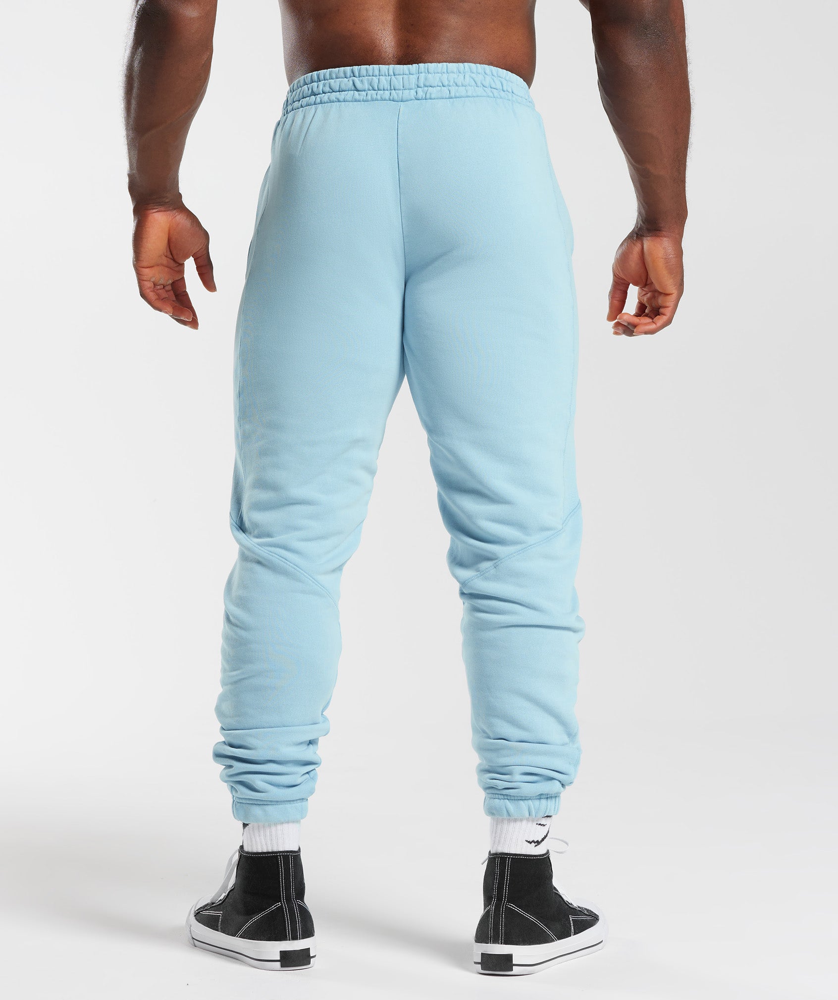 Power Washed Joggers in Ozone Blue - view 2