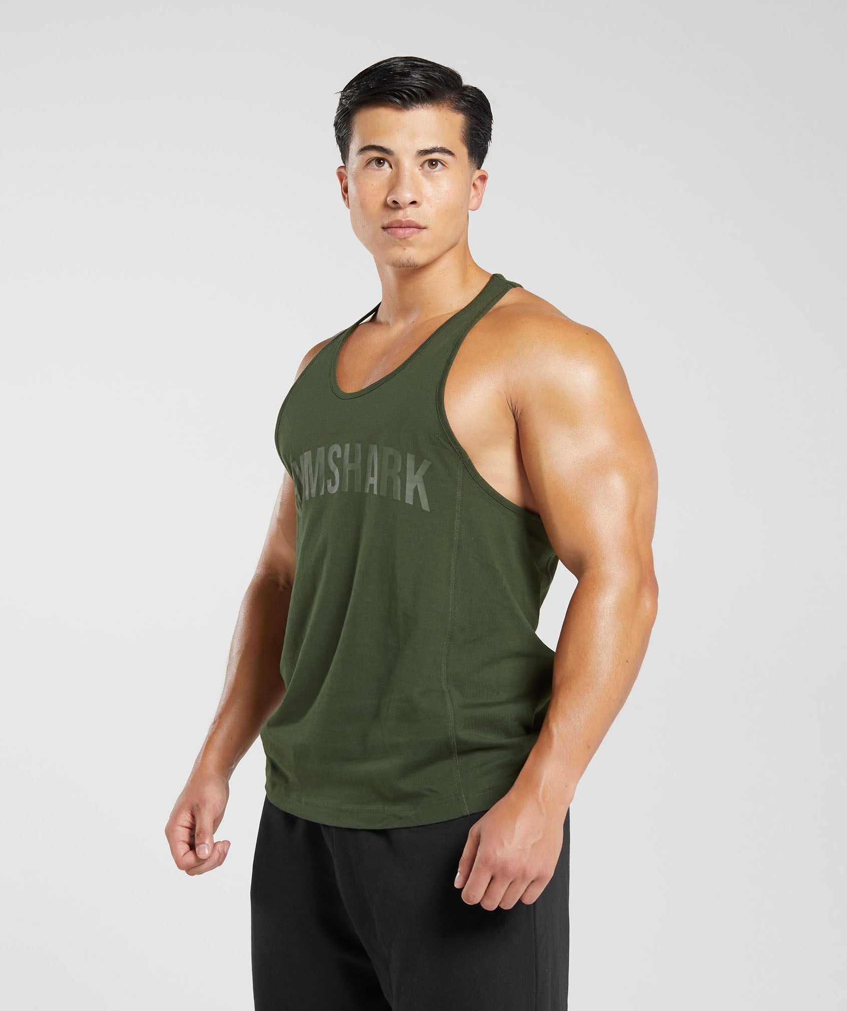 Power Stringer in Moss Olive