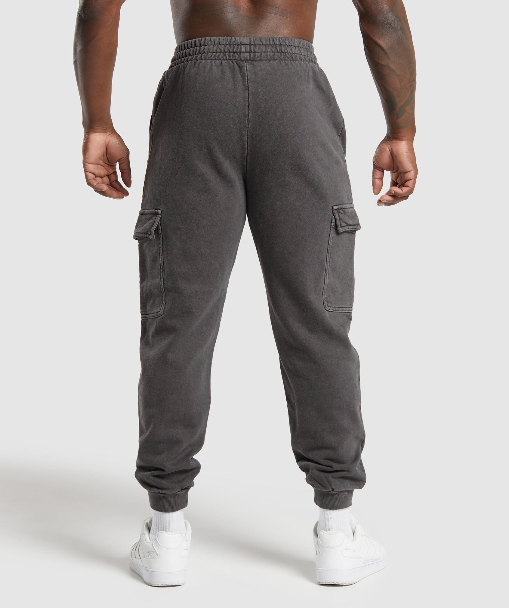 Premium Legacy Cargo Pants in Black - view 2