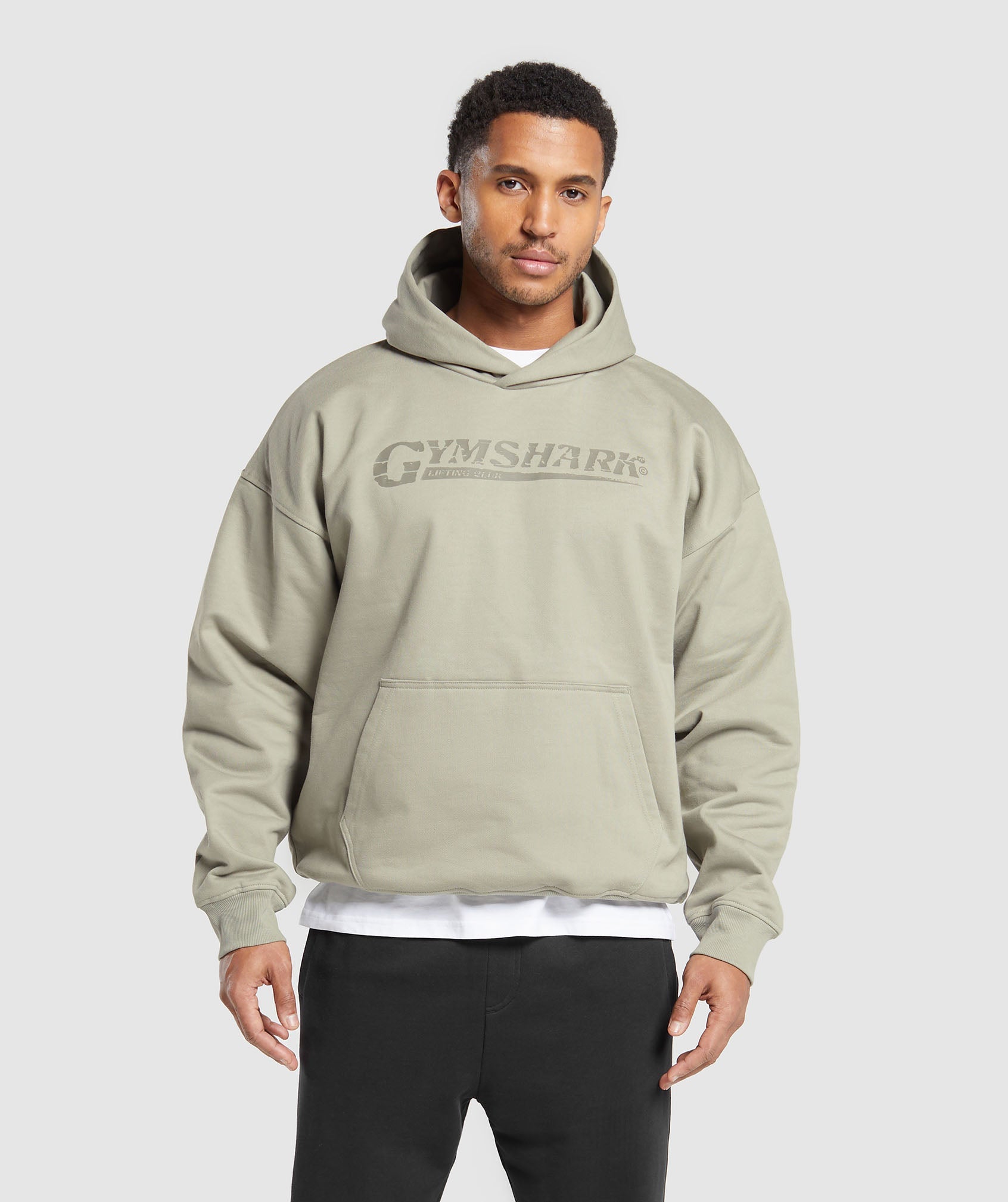 Pump Cover Hoodie in Chalk Green - view 1