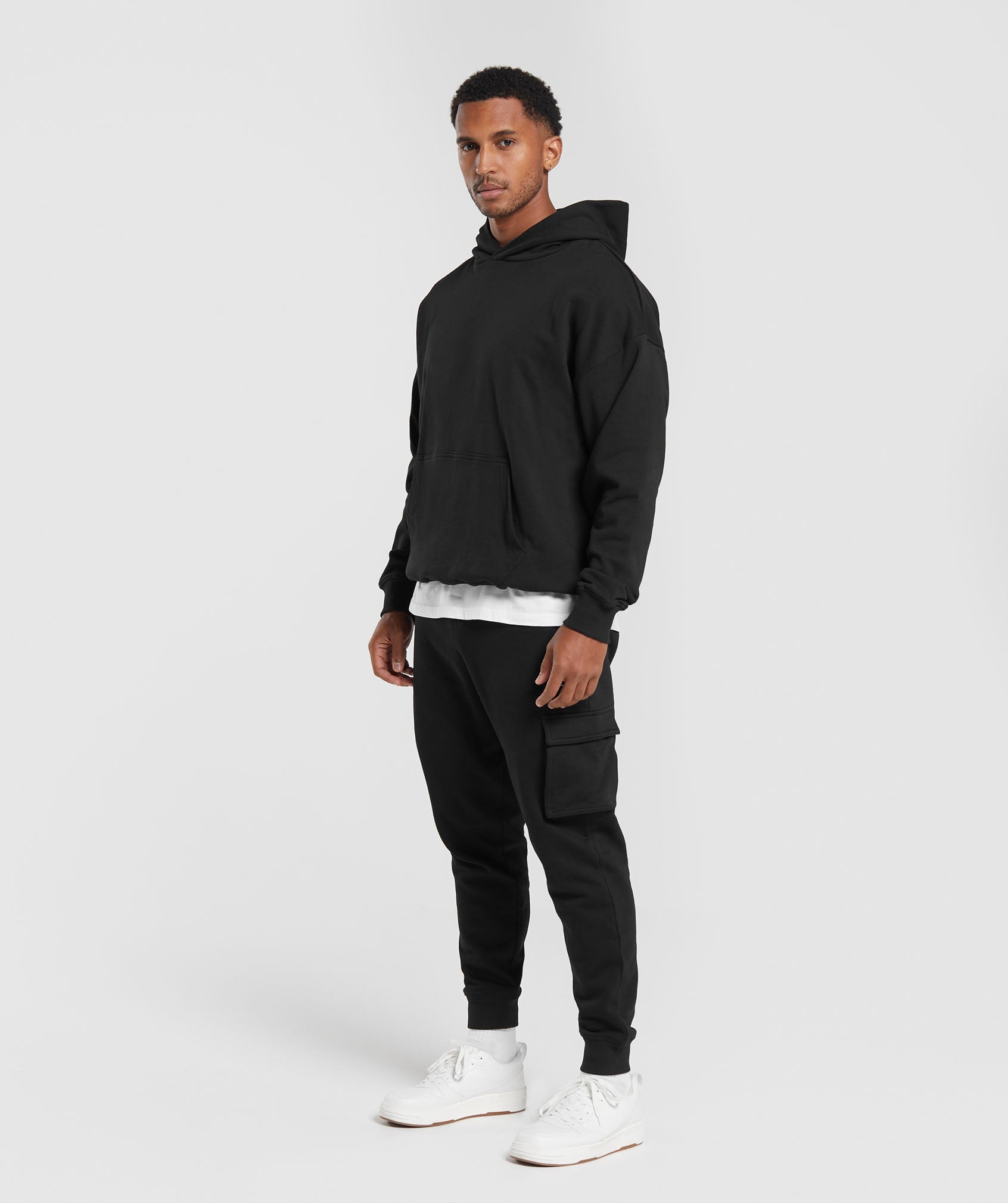 Rest Day Essentials Hoodie in Black - view 4