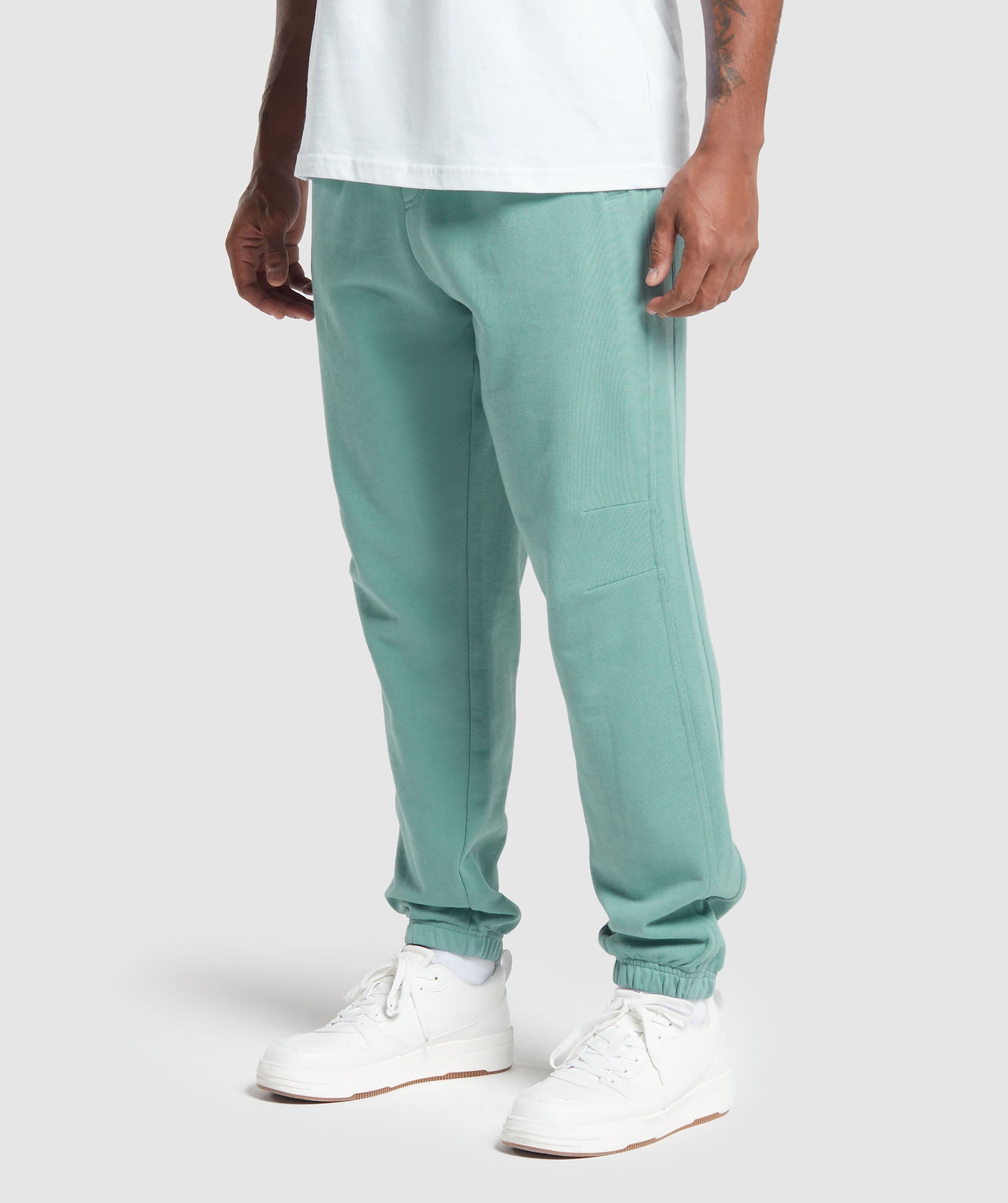 Rest Day Essentials Joggers in Duck Egg Blue - view 2