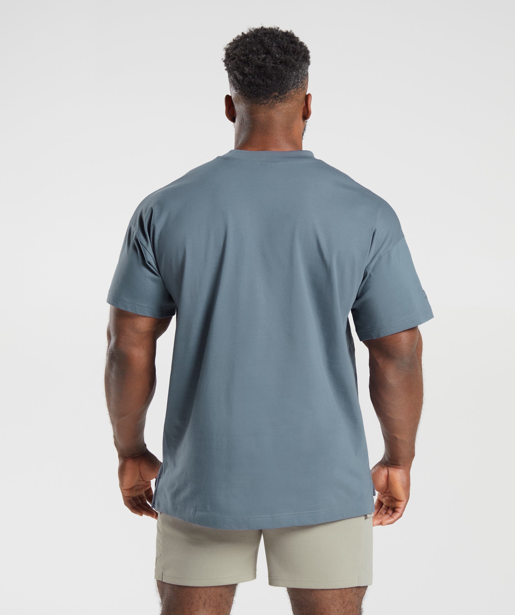 Rest Day Essentials T-Shirt in Evening Blue