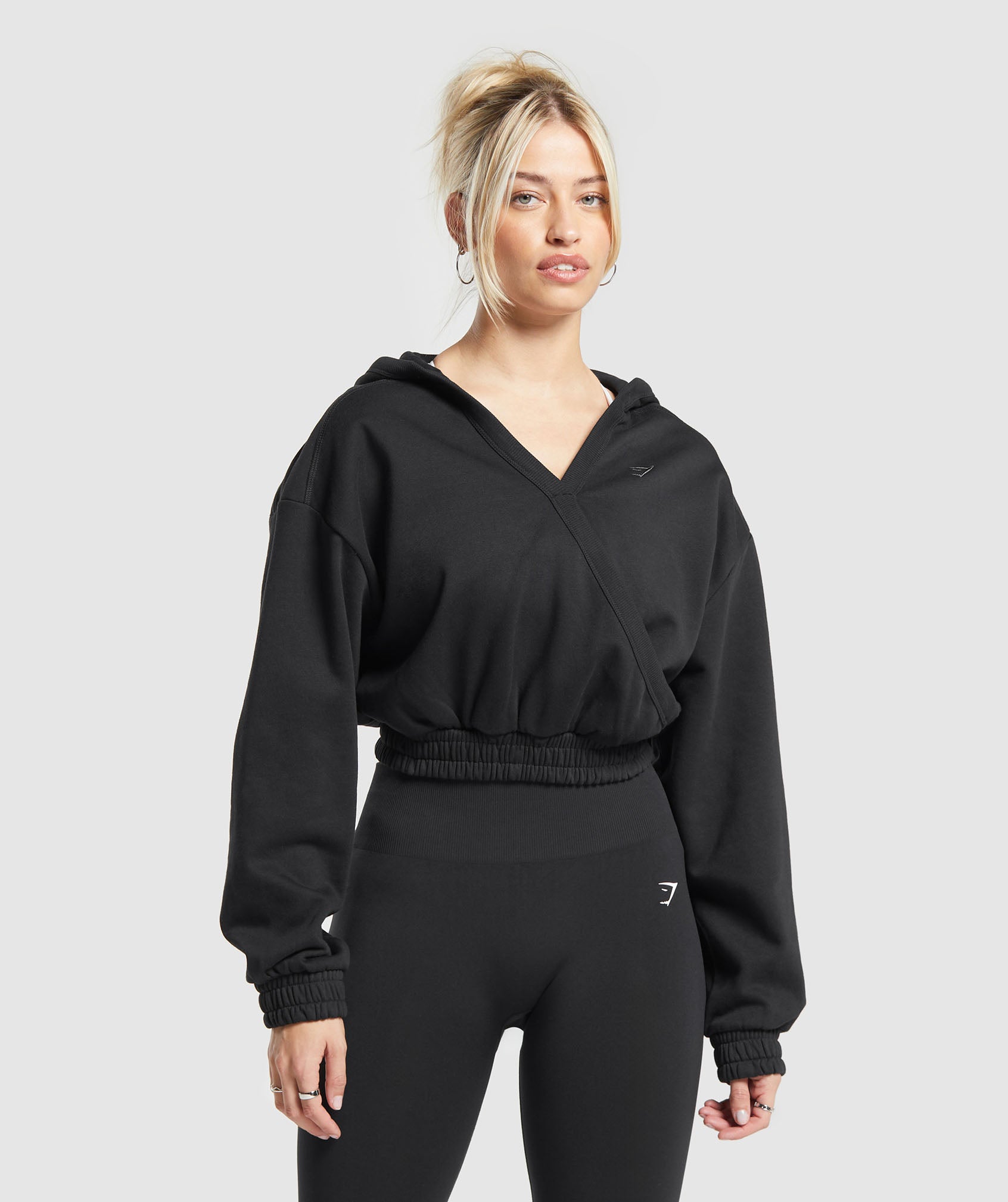 Rest Day Midi Pullover in Black - view 1