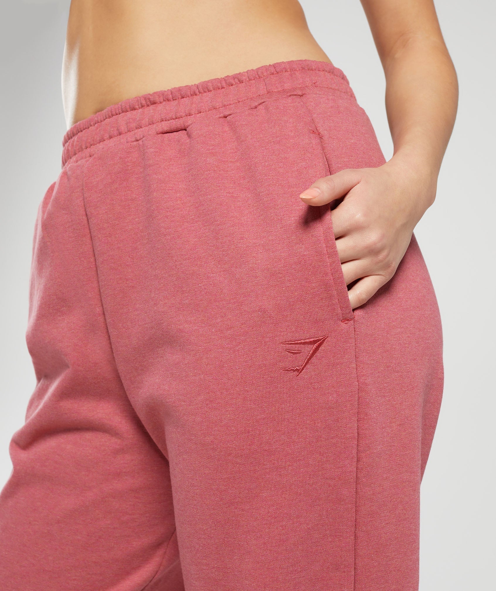 Rest Day Sweats Joggers in Bros Heritage Pink Marl - view 5