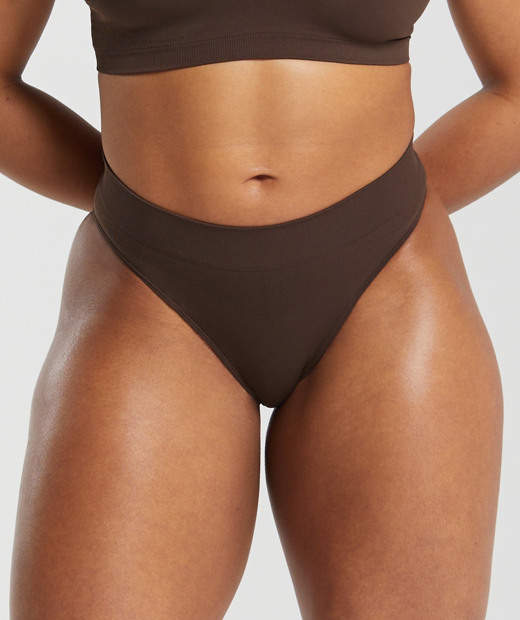 Seamless Brief in Archive Brown - view 1