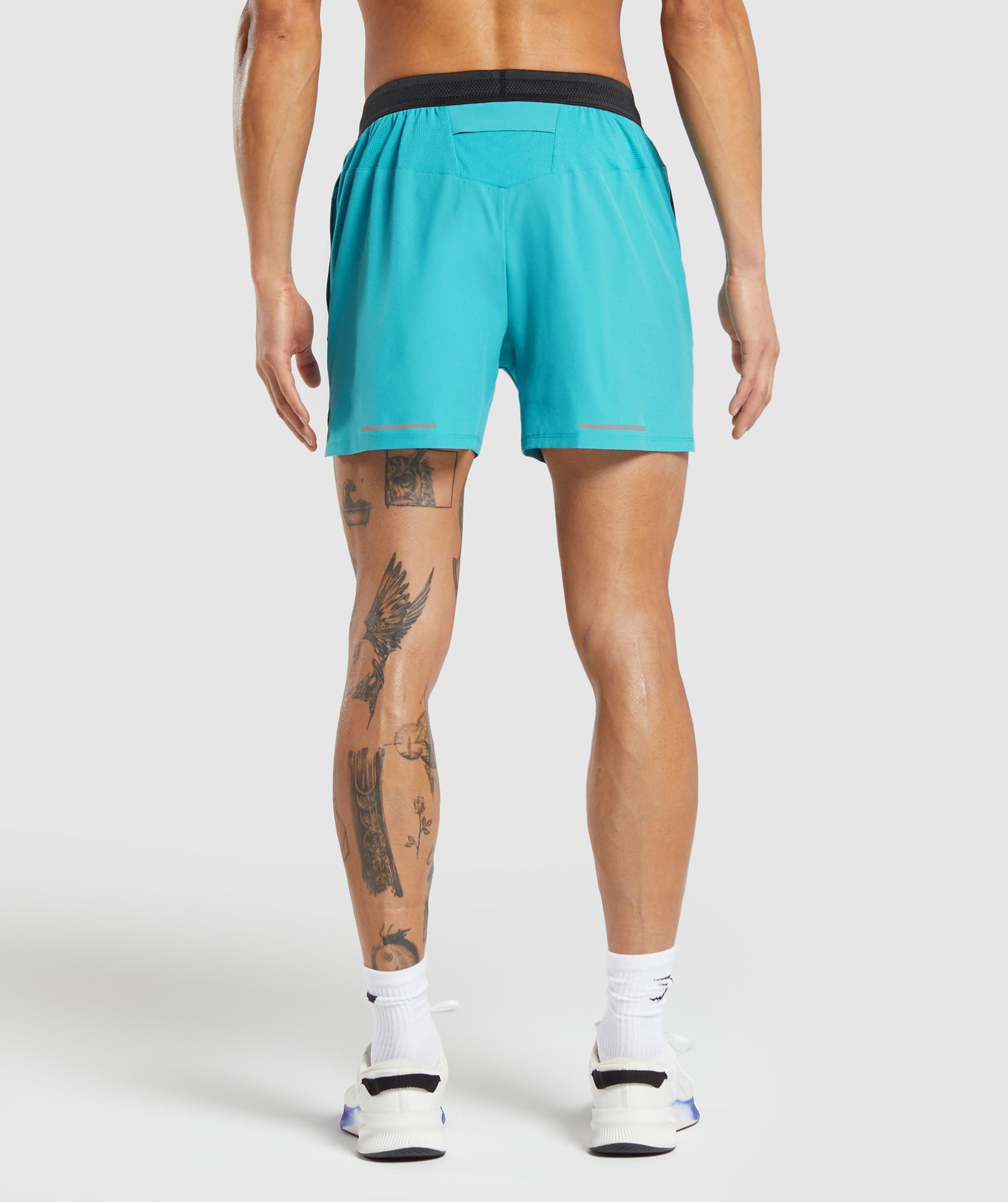 Speed 5" Shorts in Artificial Teal - view 2