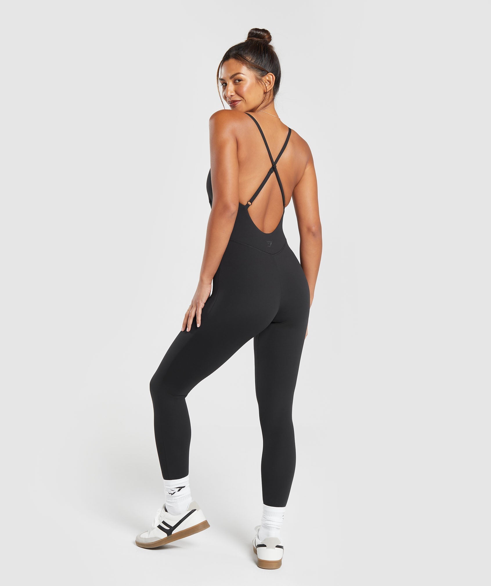 Strappy All In One in Black - view 2