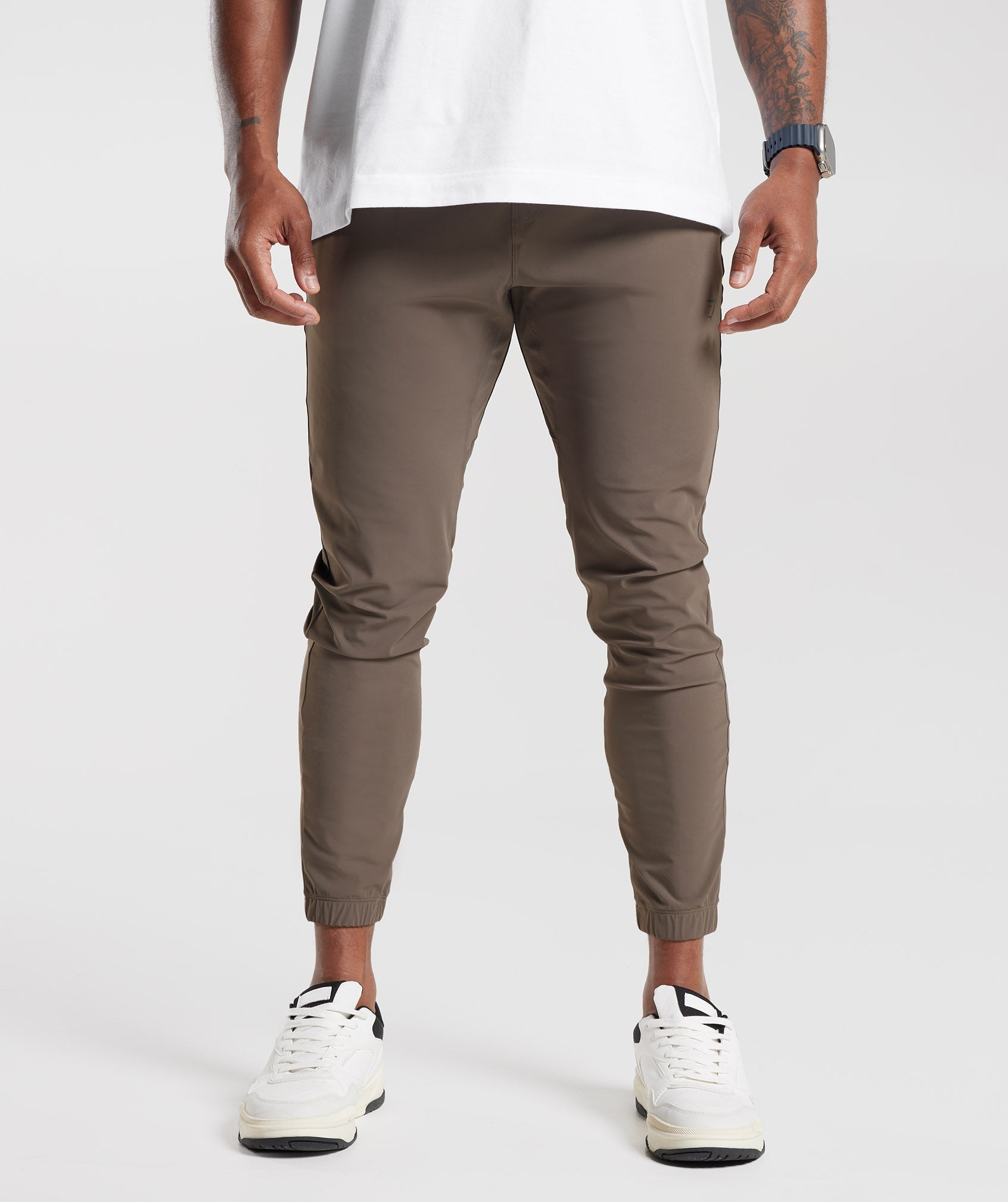 Studio Joggers in Camo Brown - view 1