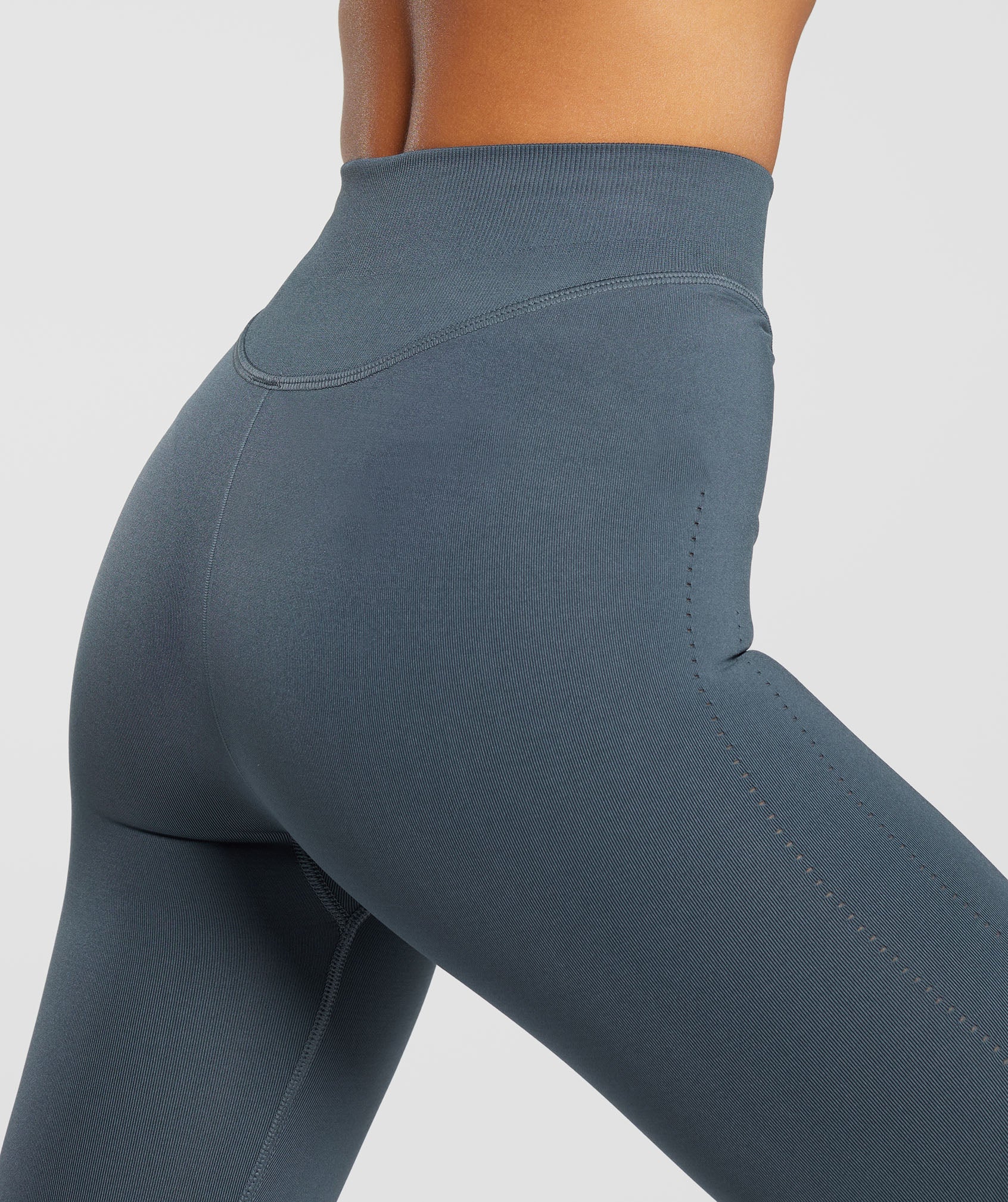 Sweat Seamless Leggings in Titanium Blue - view 6