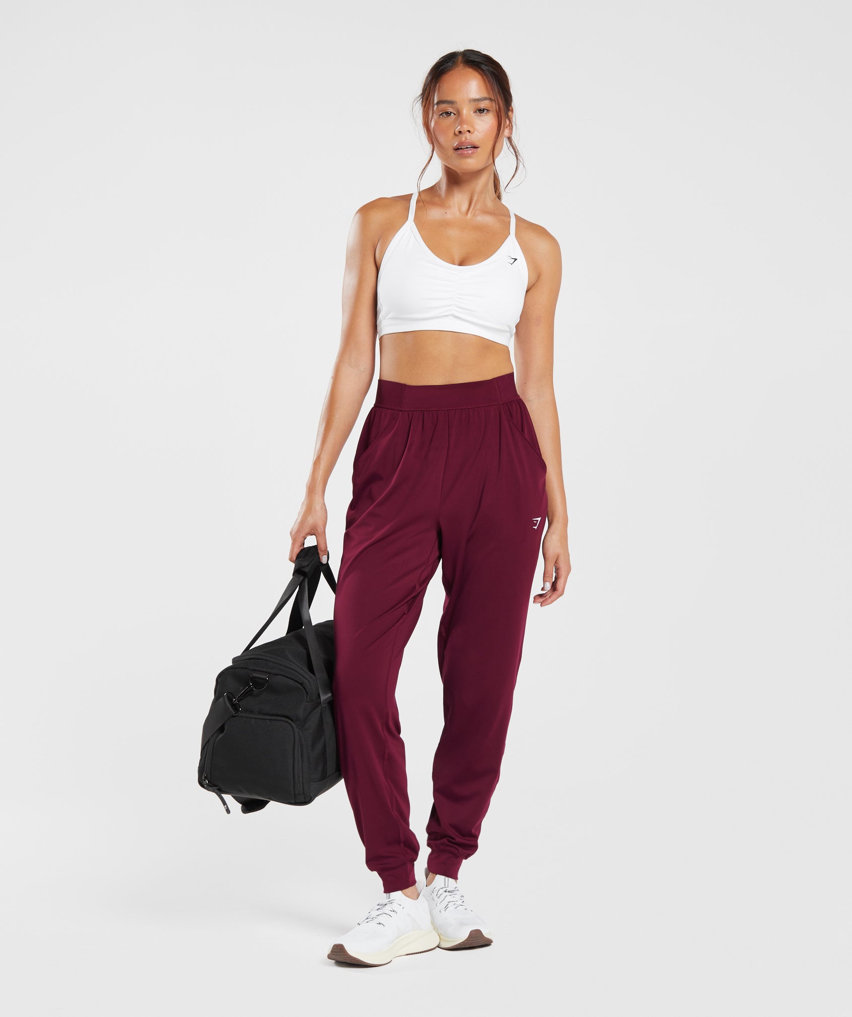 Training Performance Joggers in Plum Pink - view 4