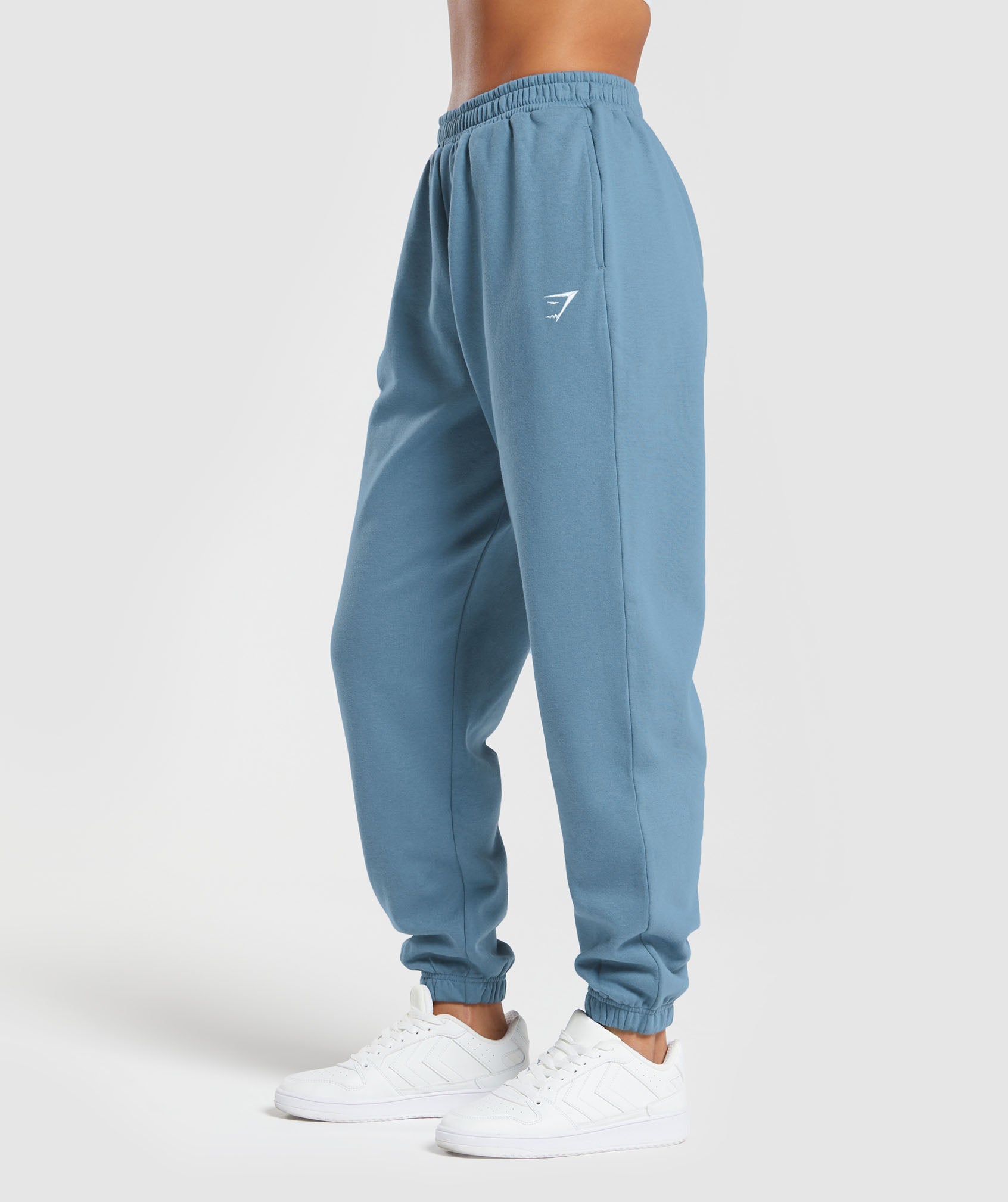 Training Fleece Joggers in Faded Blue - view 3