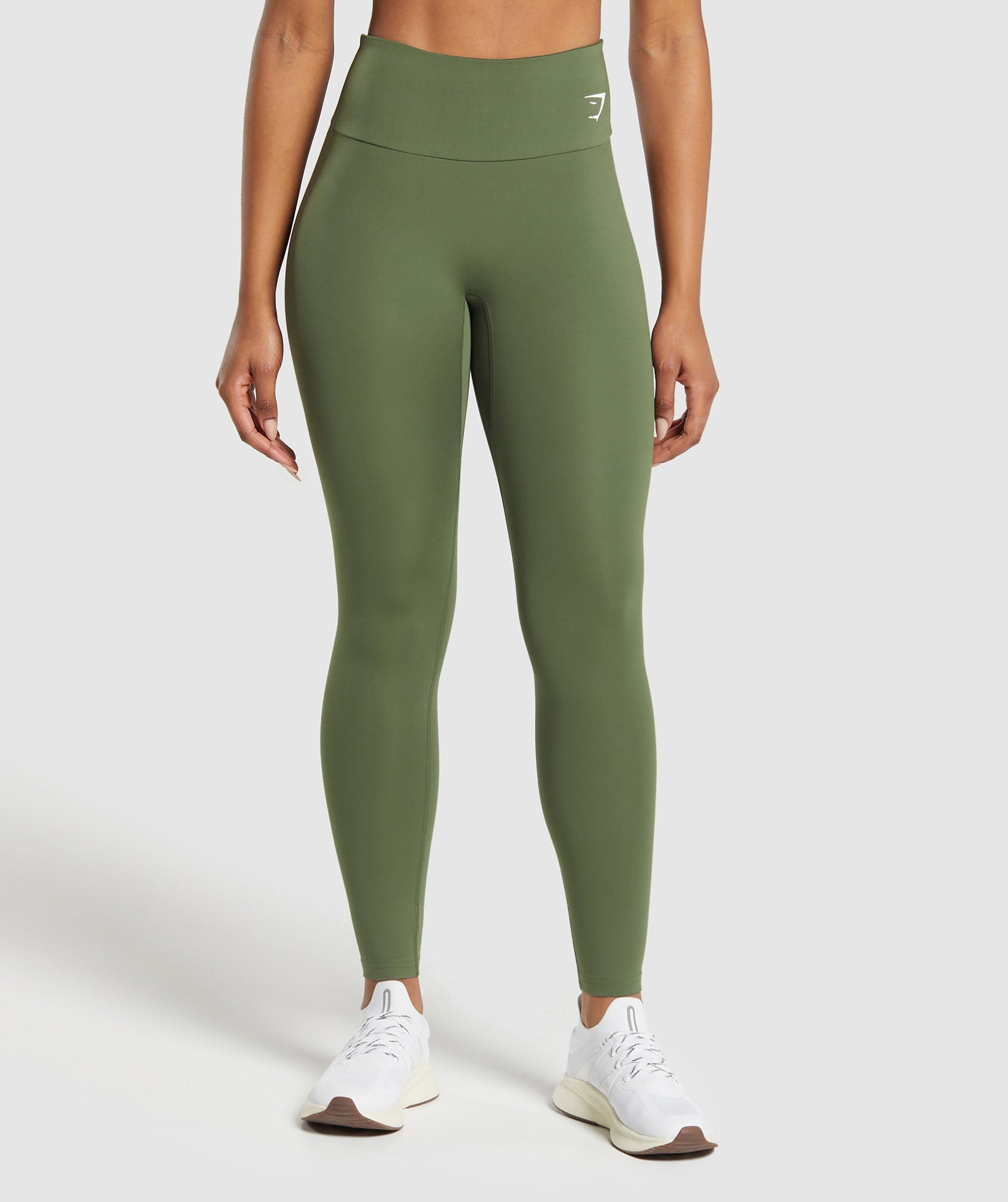 Training Leggings in Core Olive - view 1