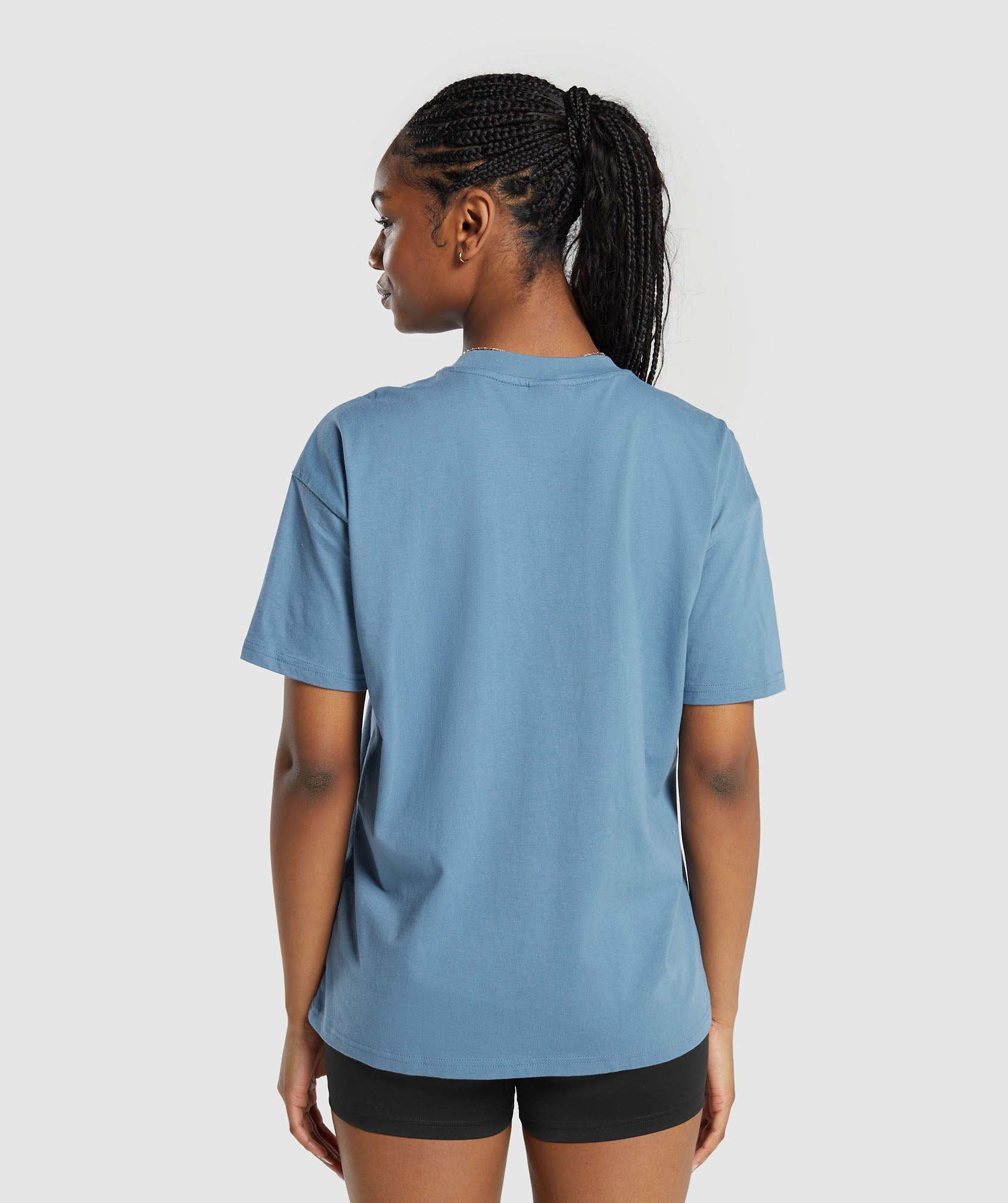 Training Oversized T-Shirt in Faded Blue - view 2