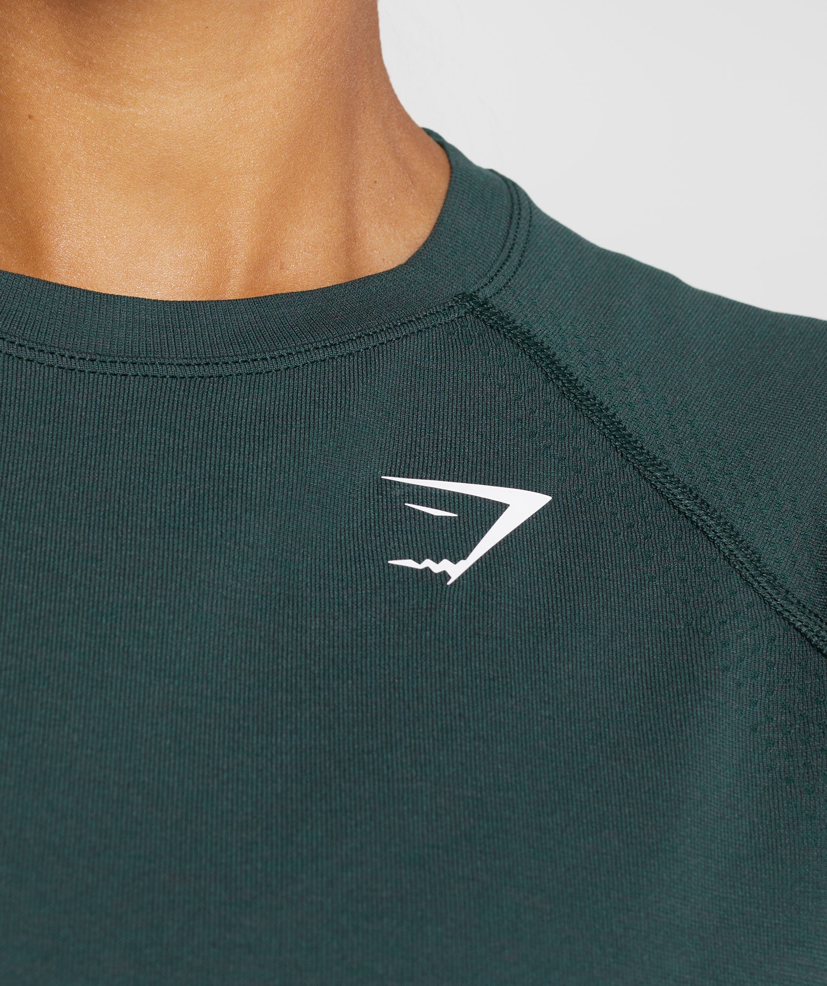 Vital Seamless 2.0 Light T-Shirt in Woodland Green Marl