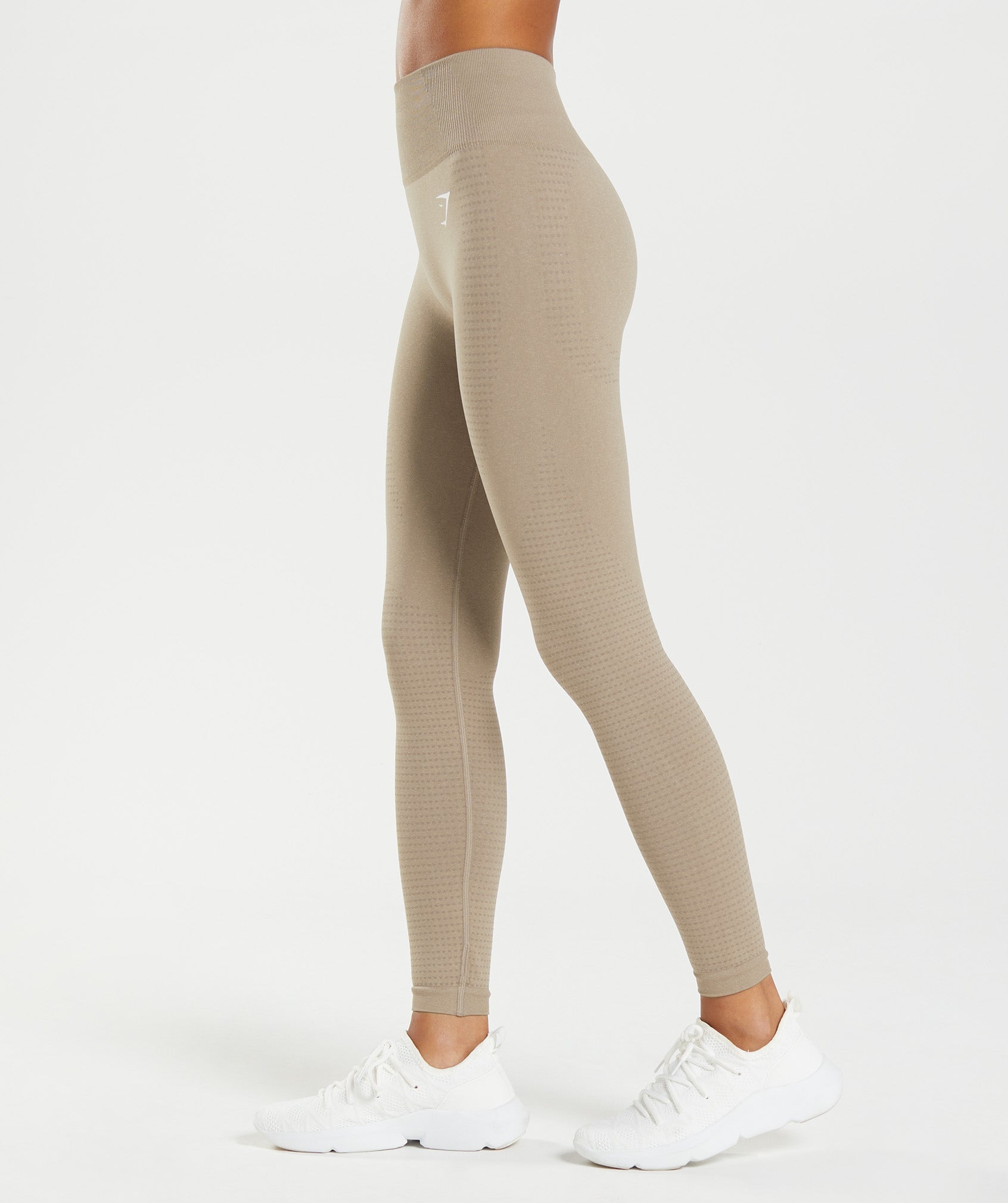 Vital Seamless 2.0 Leggings in Vanilla Brown Marl