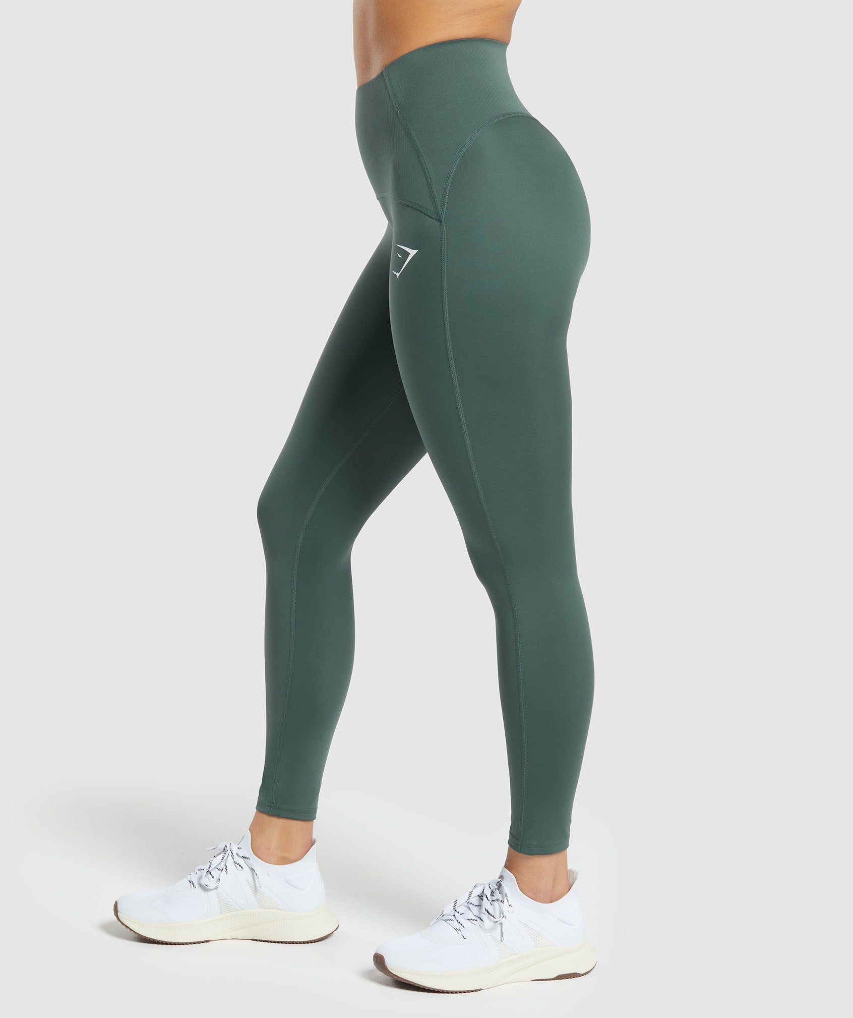 Waist Support Leggings in Slate Teal - view 3