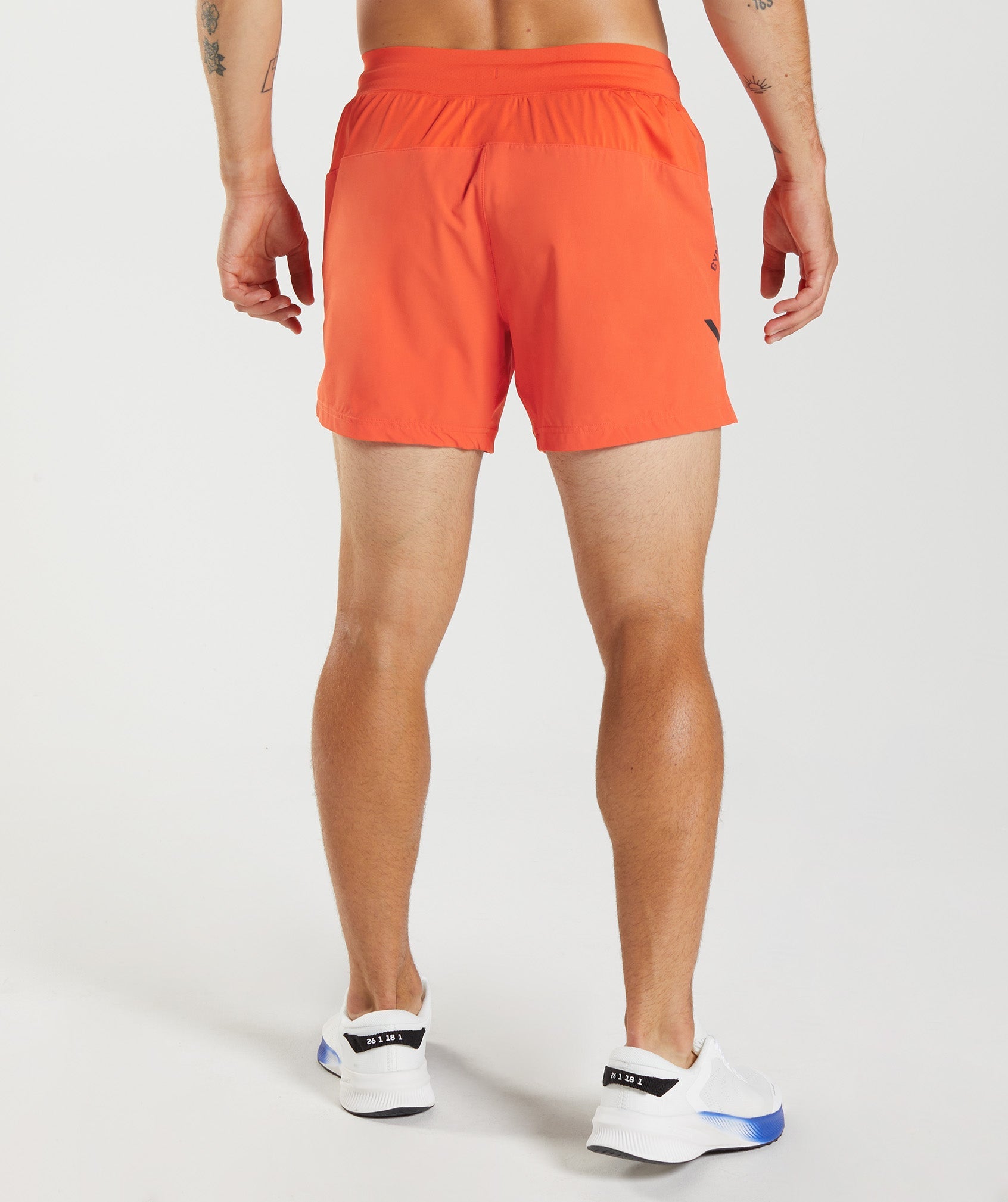 Apex 5" Perform Shorts in Pepper Red - view 3