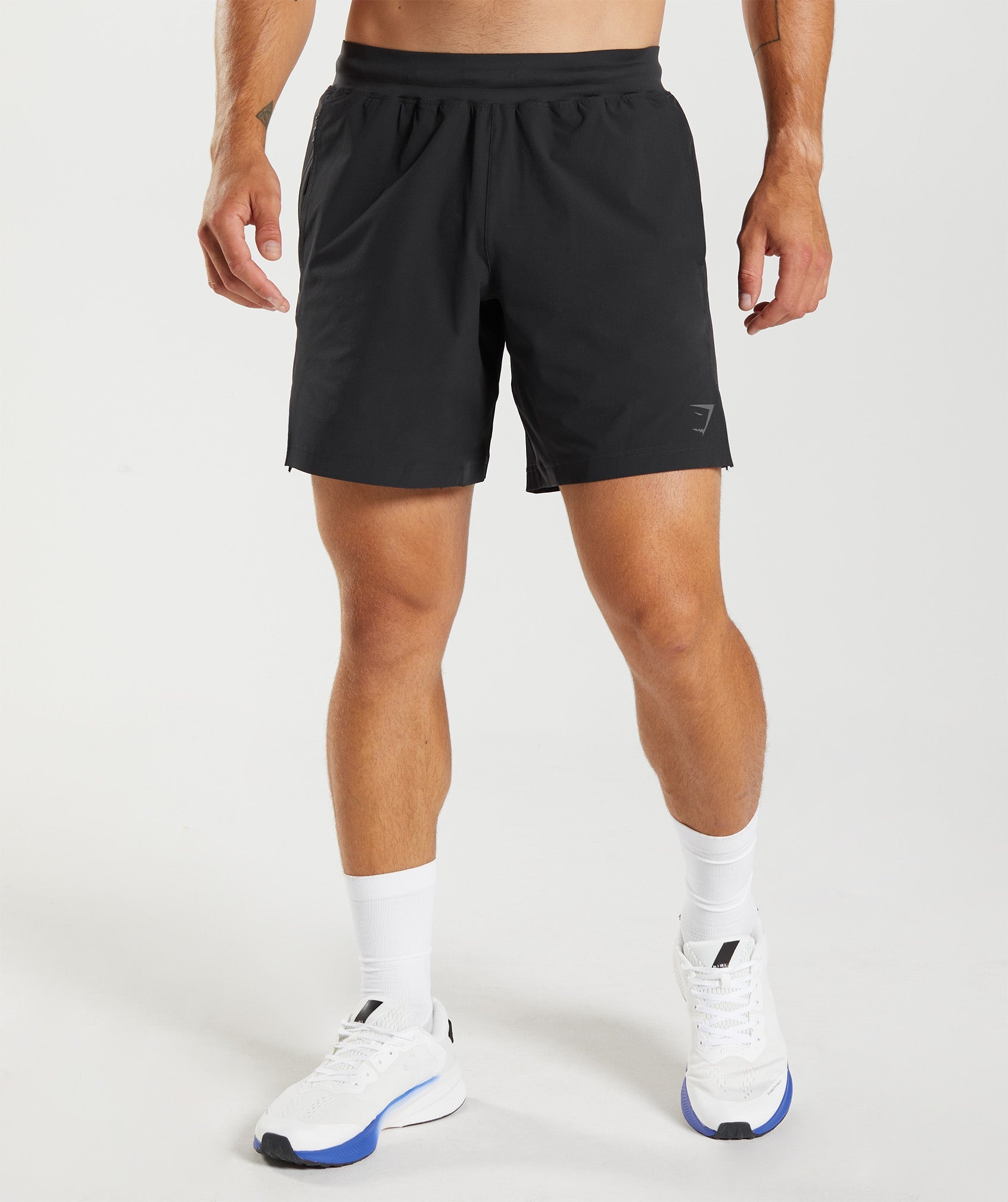 Apex 8" Function Shorts in Black