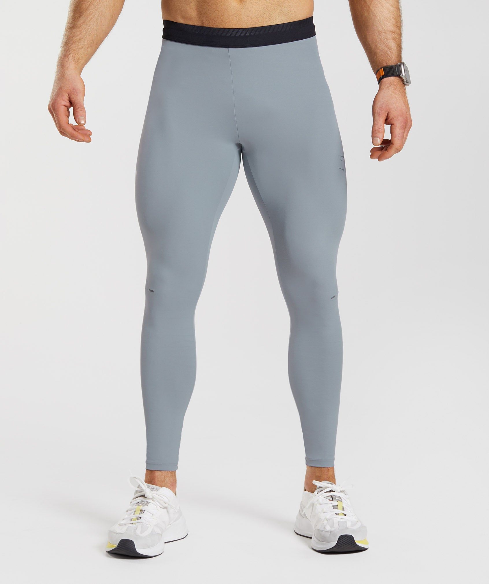 Apex Run Tights in Drift Grey