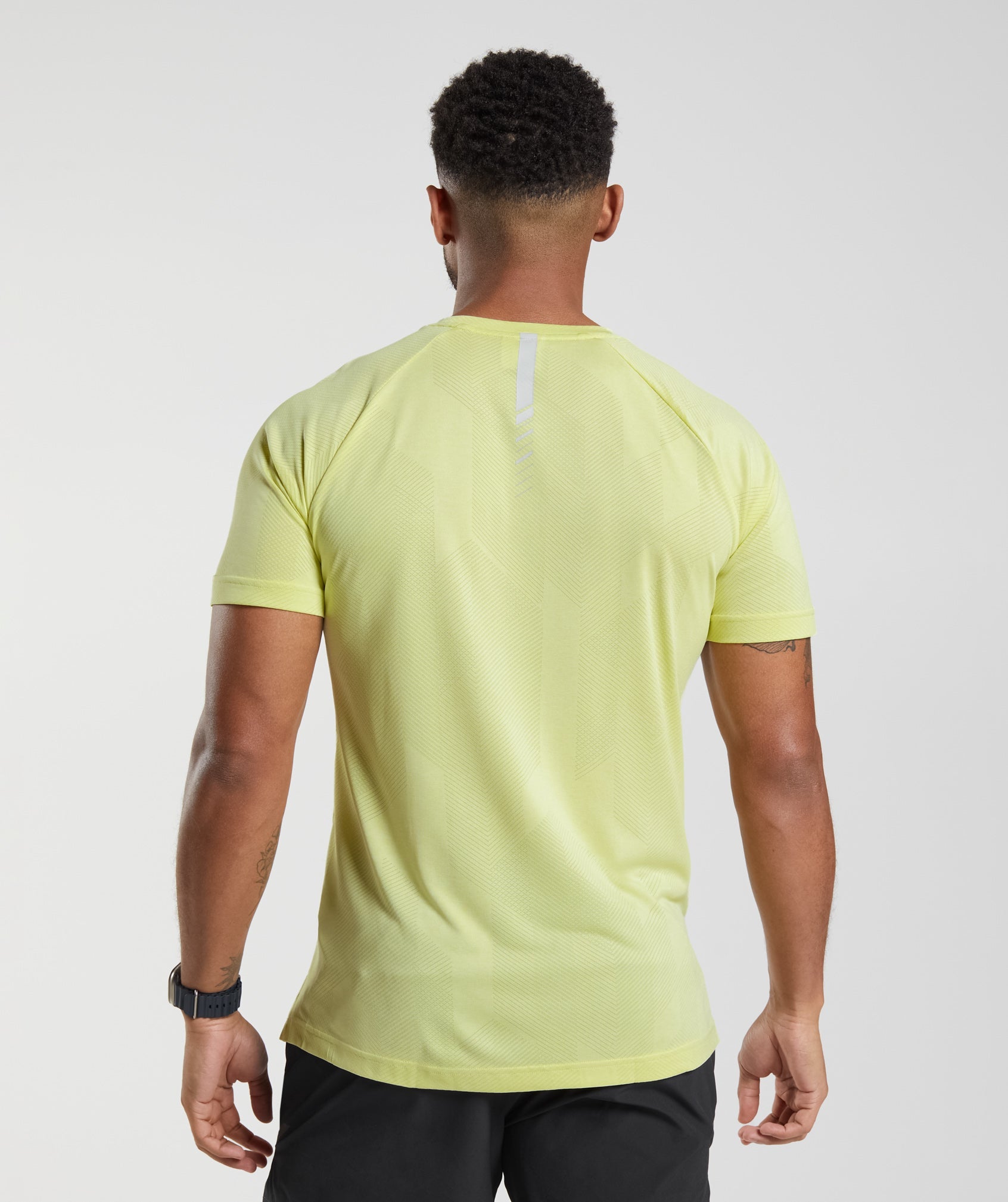 Apex T-Shirt in Firefly Green/White