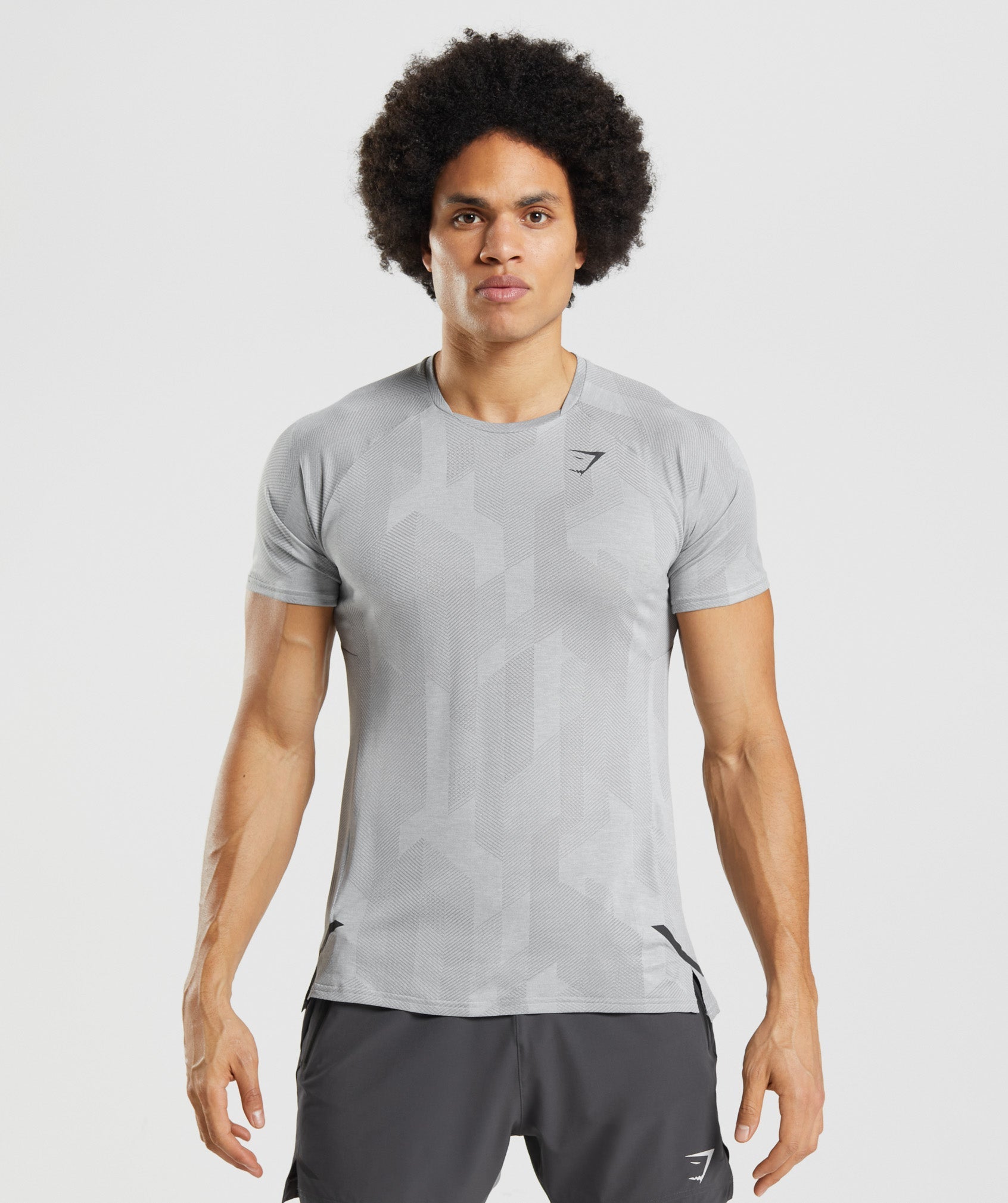 Apex T-Shirt in Smokey Grey/Light Grey - view 2