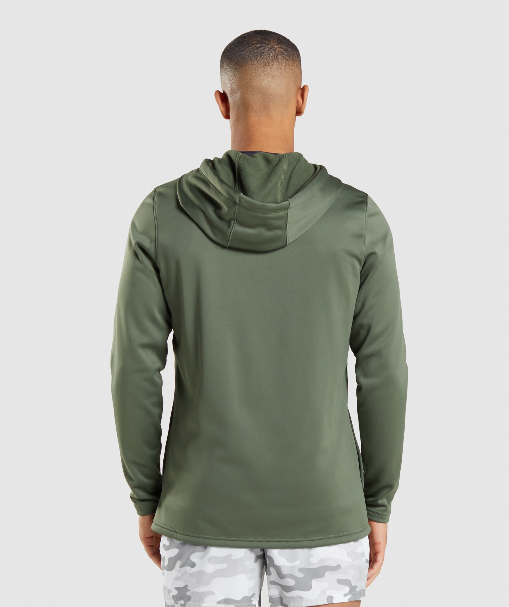 Arrival Zip Up Hoodie in Core Olive - view 2