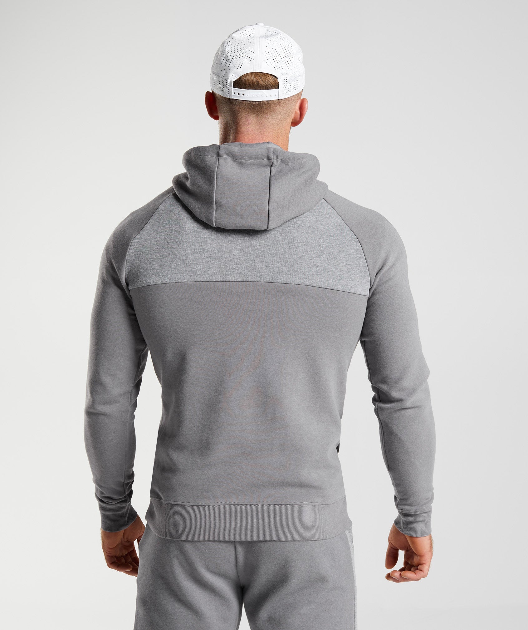 Bold React Hoodie in Coin Grey