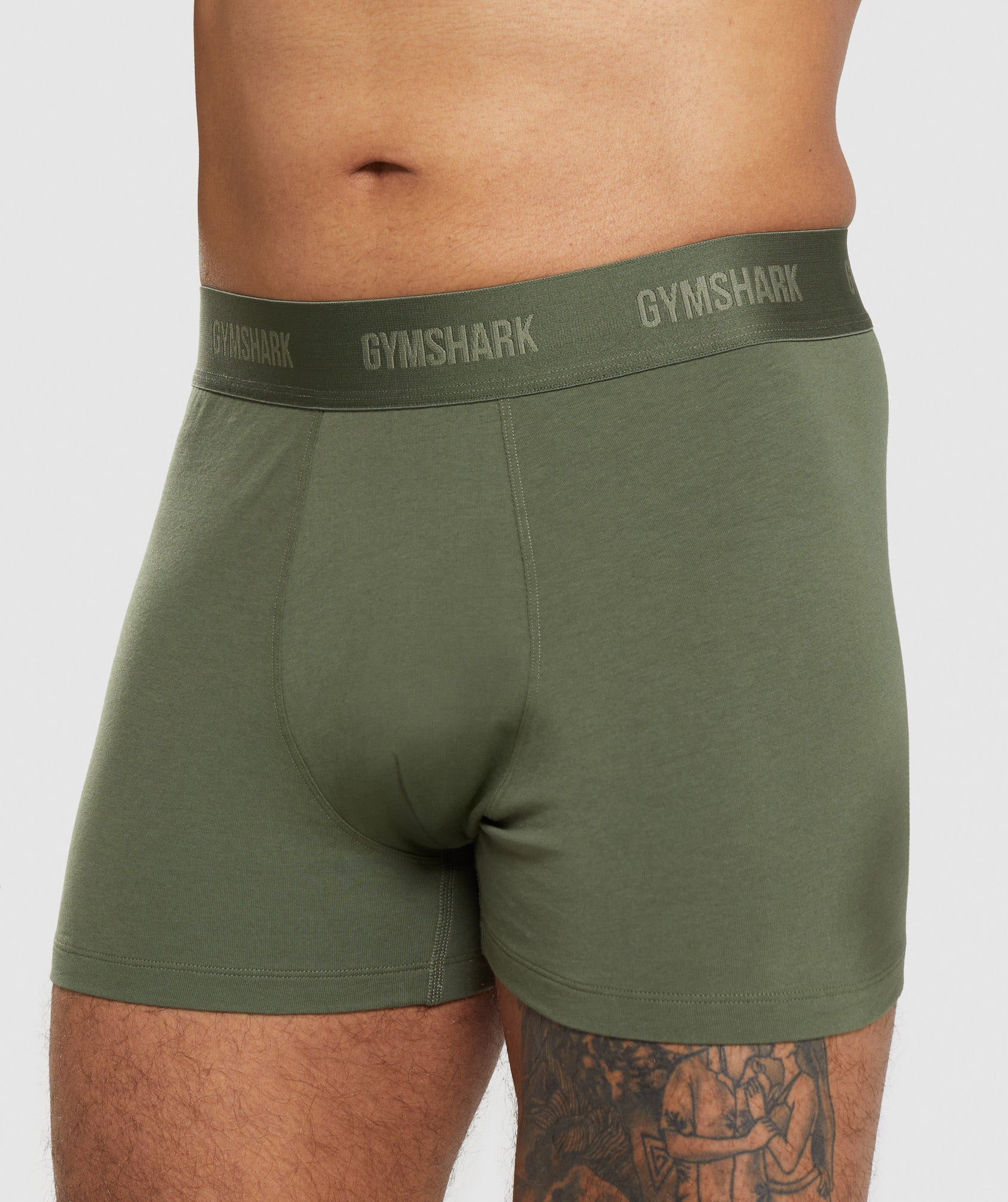 Boxers 2pk in Core Olive/Navy