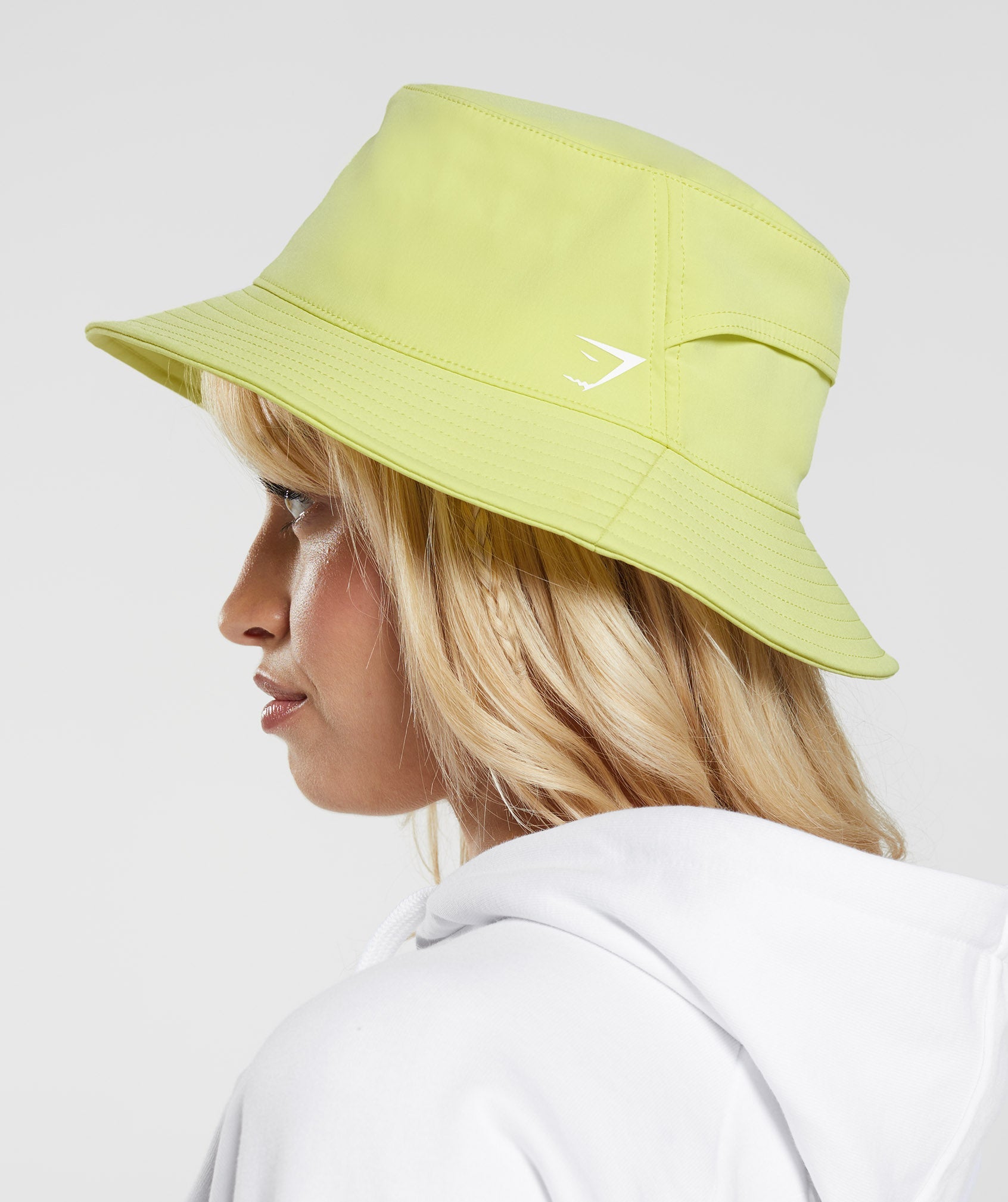 Bucket Hat in Firefly Green