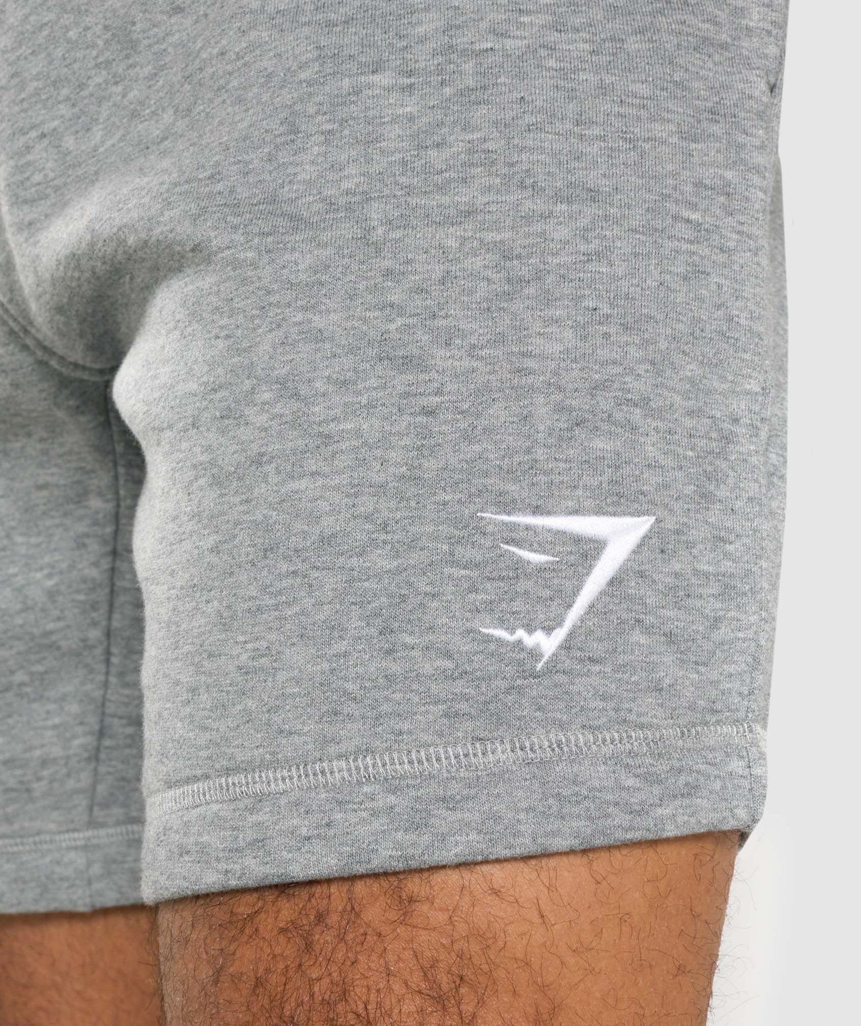 Crest Shorts in Charcoal Marl - view 6