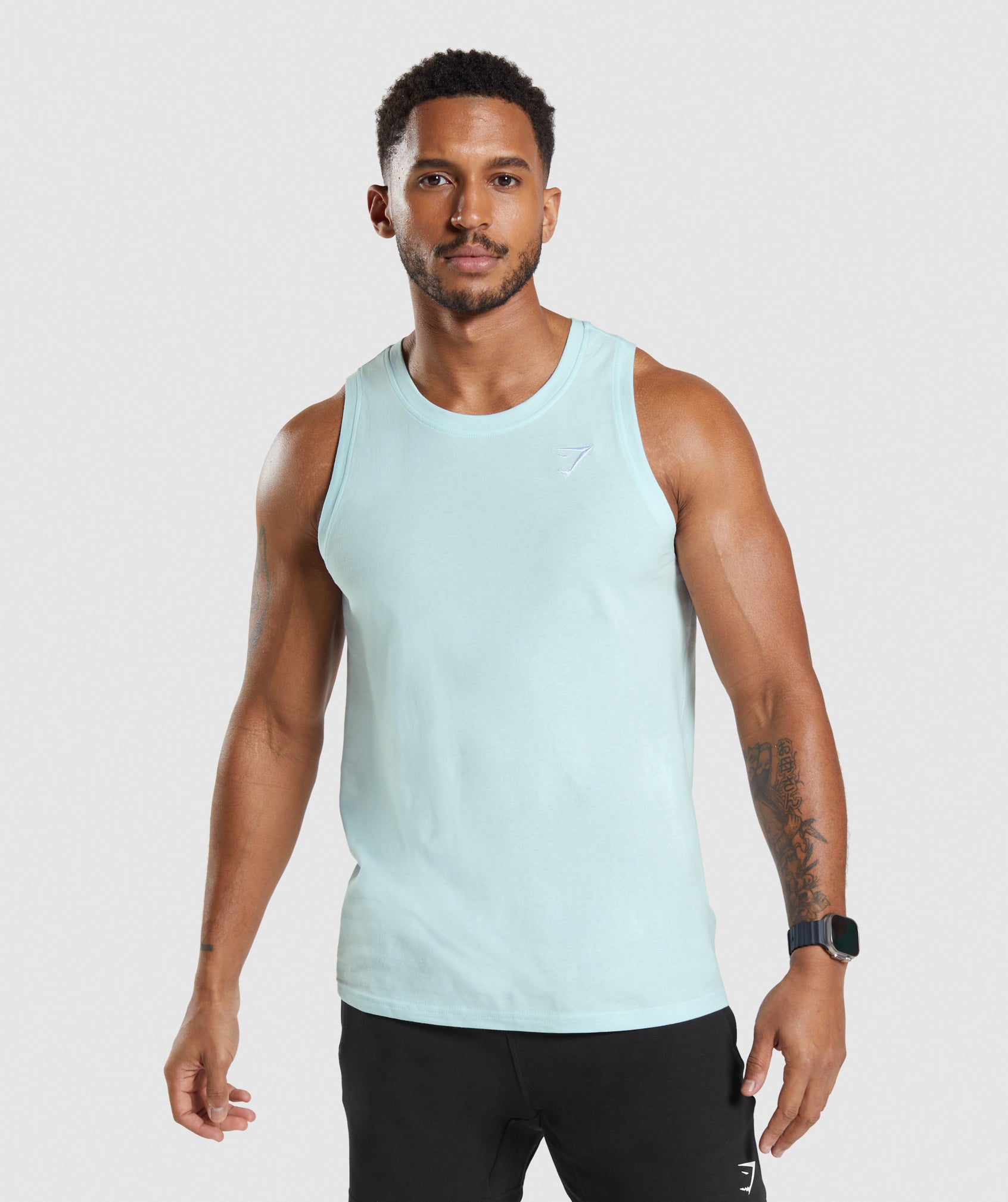 Crest Tank in Icy Blue
