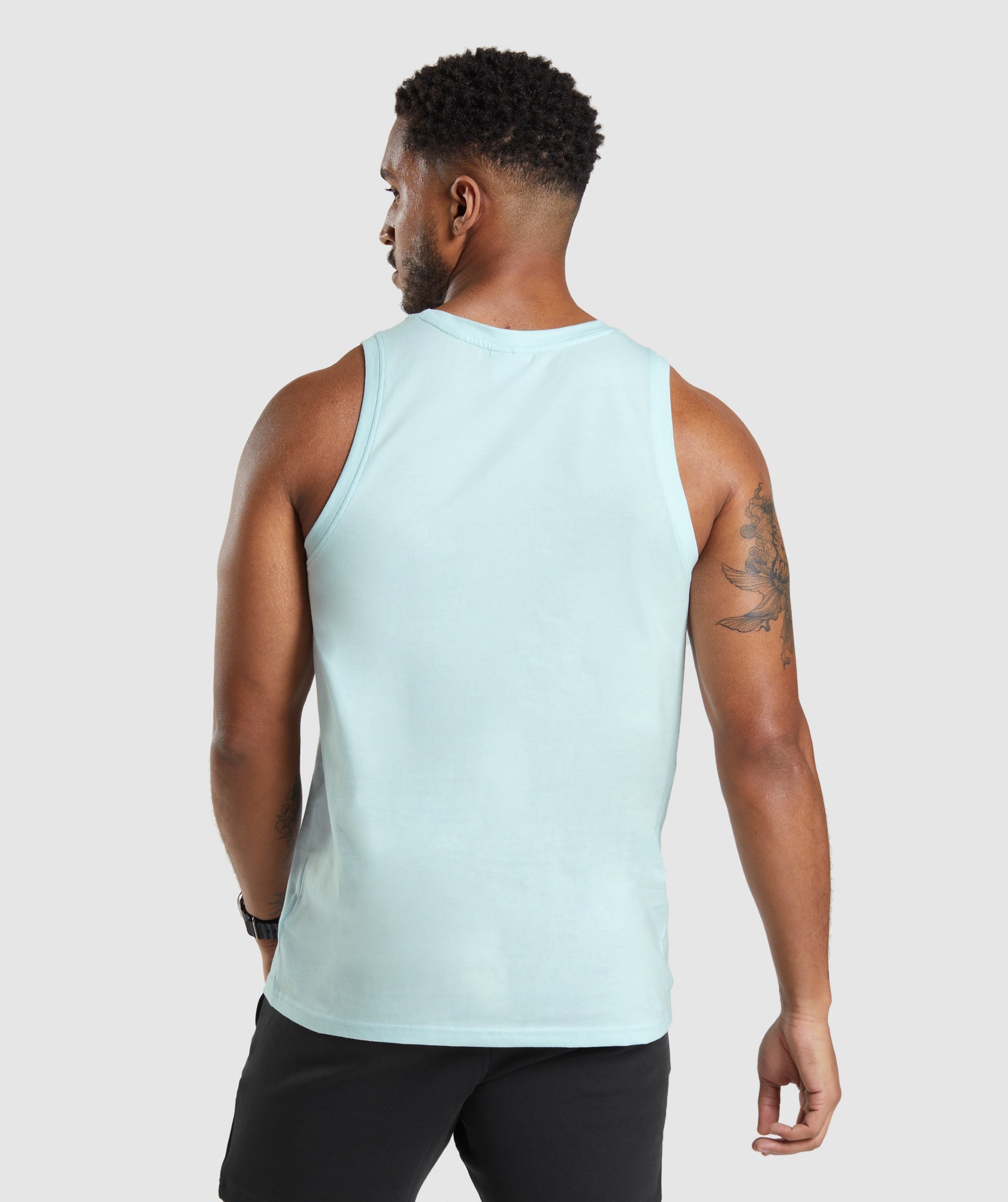 Crest Tank in Icy Blue